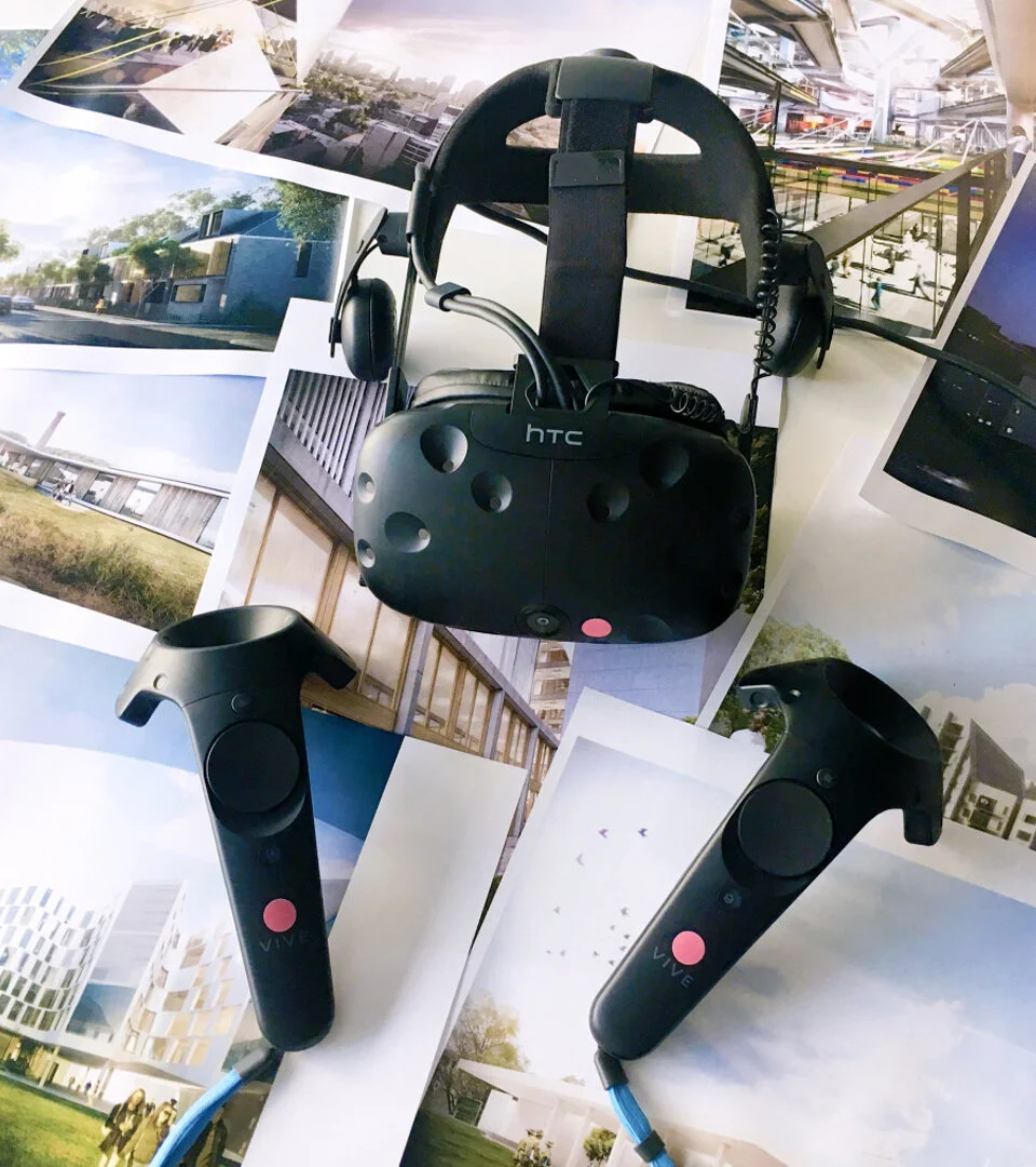 VR for architectural visualisation.