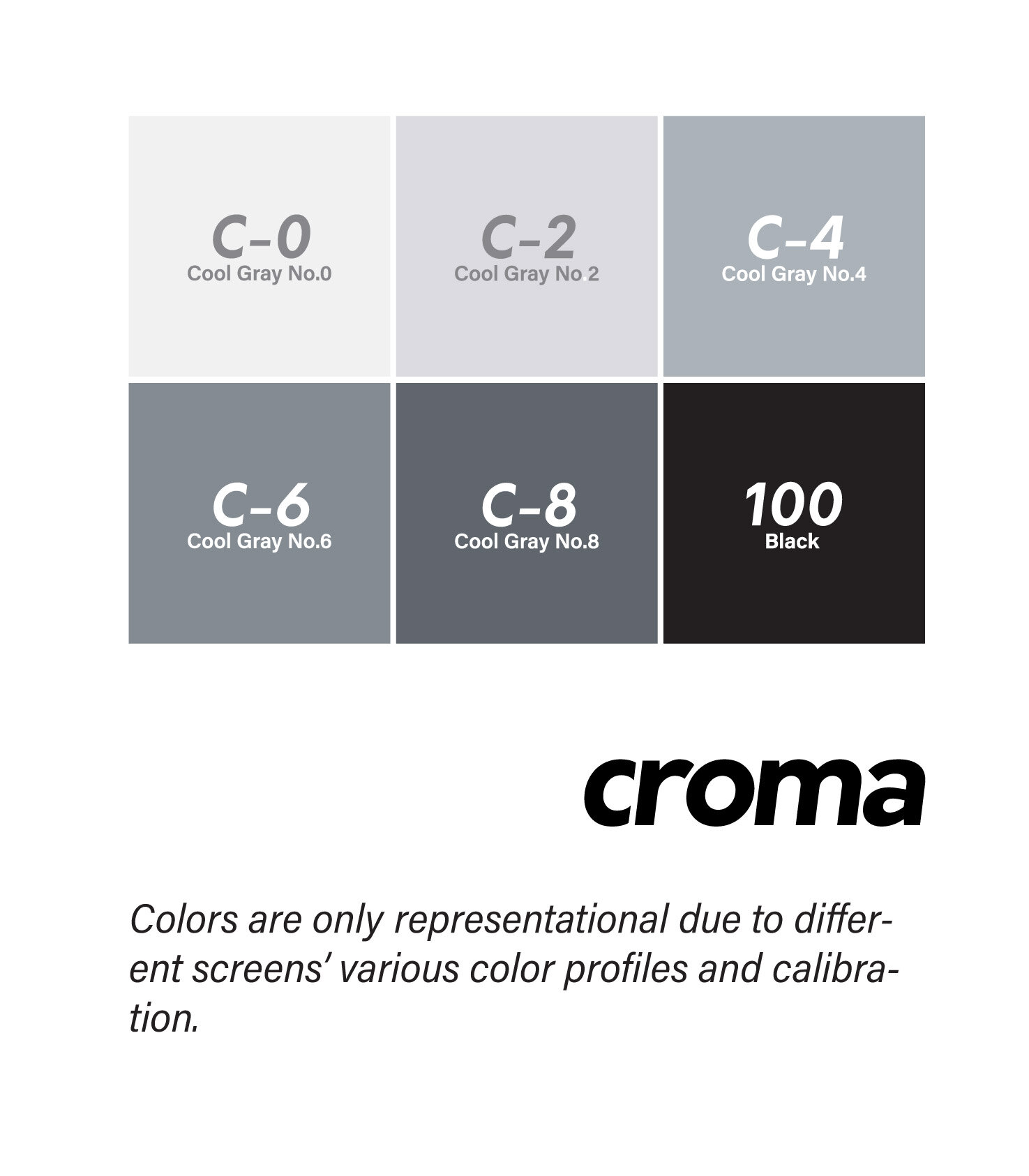 Croma Flagship Brush Dual Tip Markers Set of 6 Pastel — Croma