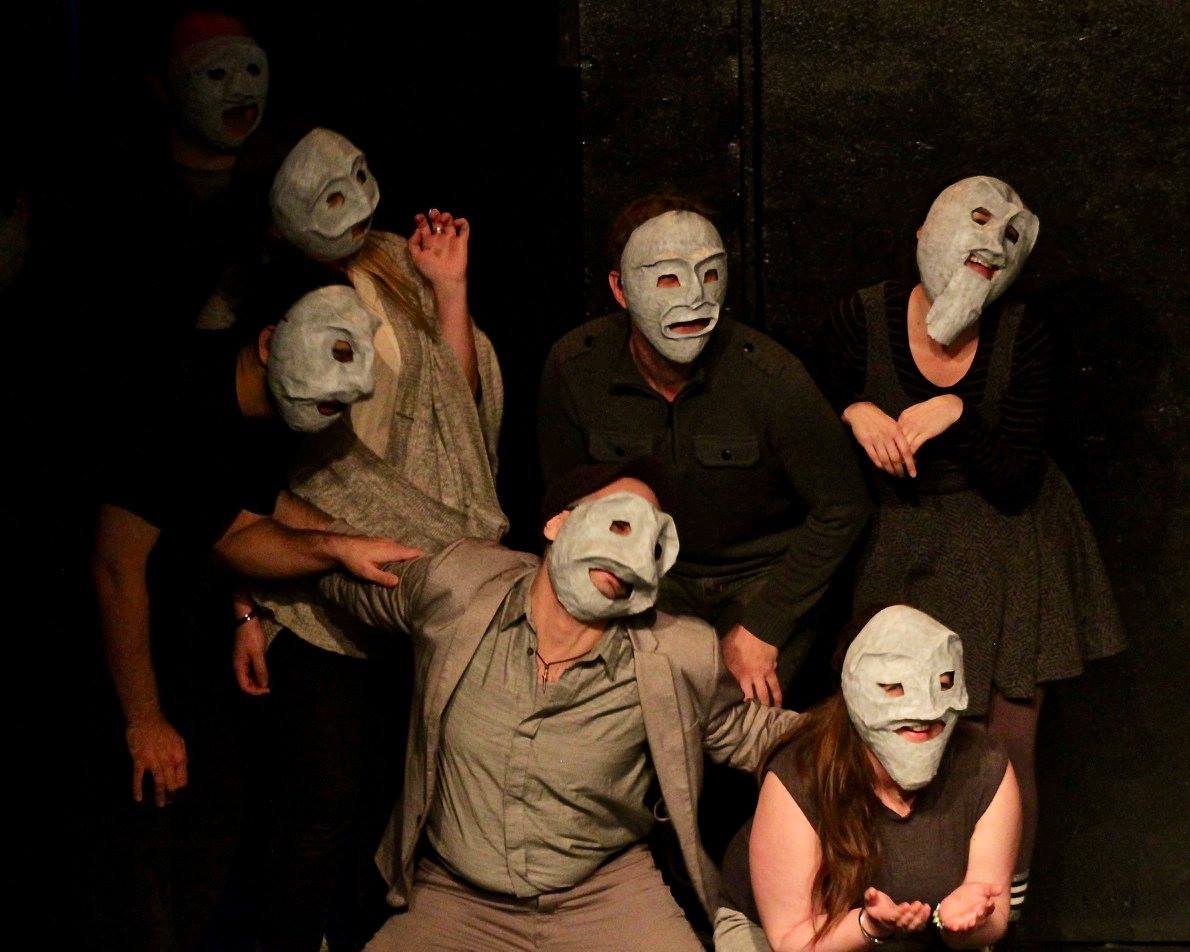 THE GREEK CHORUS in "A Chorus* Shotz (*Greek)"