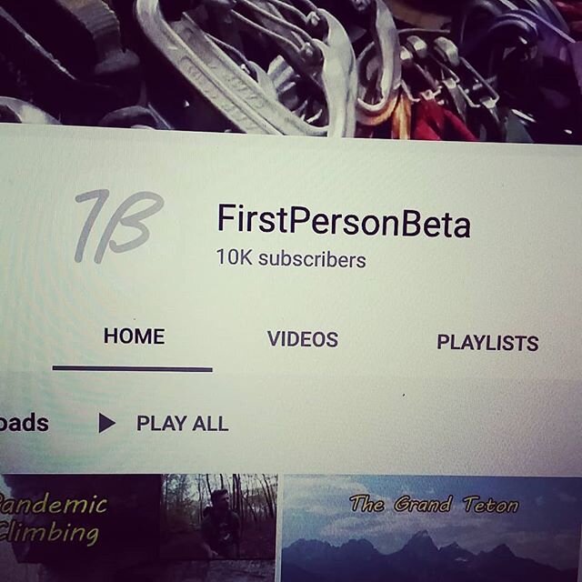 So I suppose I got the name of the climb wrong,  apparently &quot;19 COVIDS makes 10,000 subs&quot; would have been more appropriate. I'm not really sure when I re-made the channel as First Person Beta but believe it or not,  the earliest video I sho