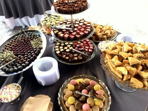 Two Finger Wedding Desserts