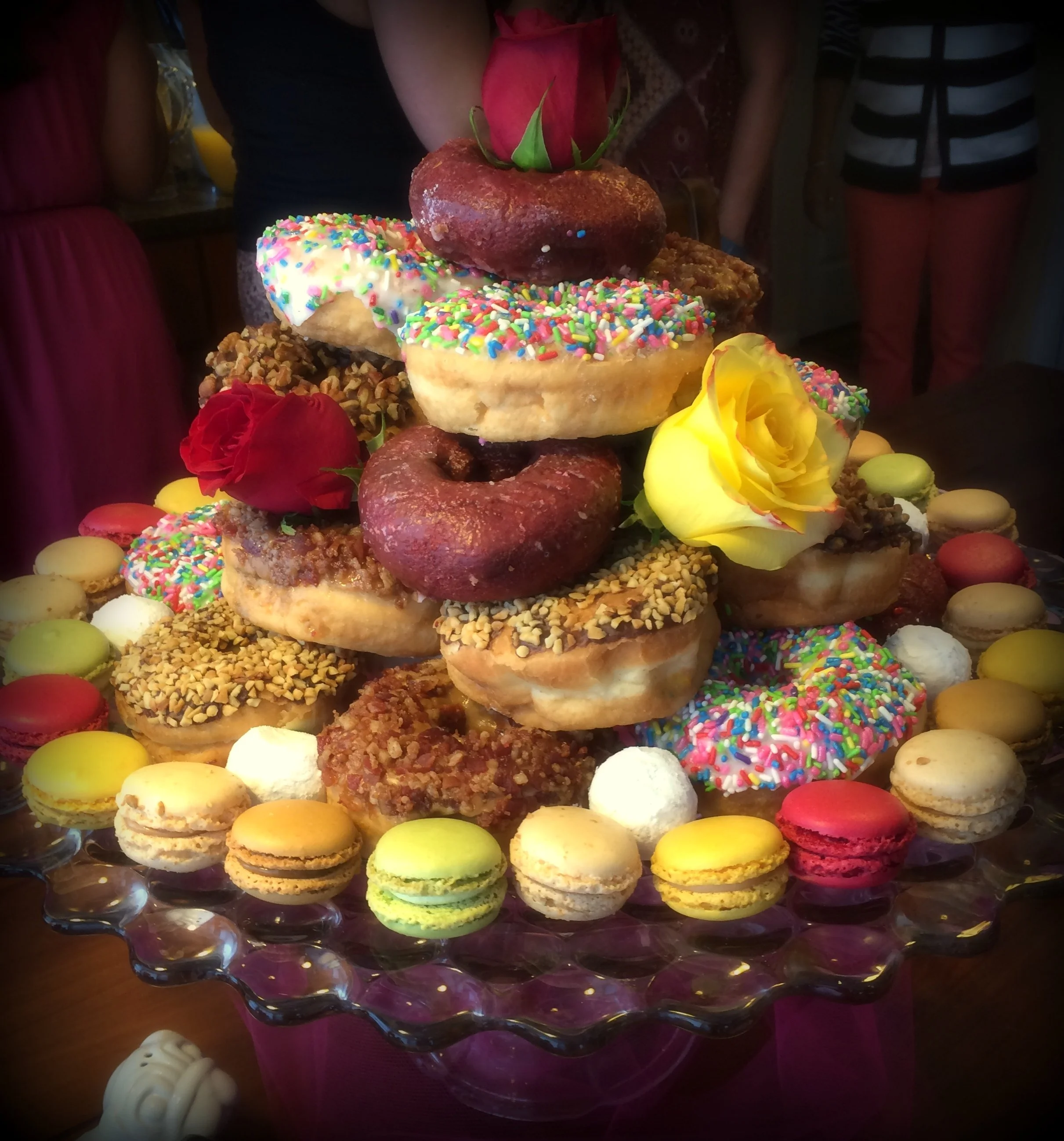 Bridal Brunch Donut Tower