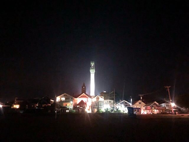 Long summer nights with #friends #oldfriends #newfriends #friendswhosnameidontremember 👯&zwj;♀️ .
.
#capecod #summernights #closecontact #midnightpizza #provincetown #funkbus #pumphousegang