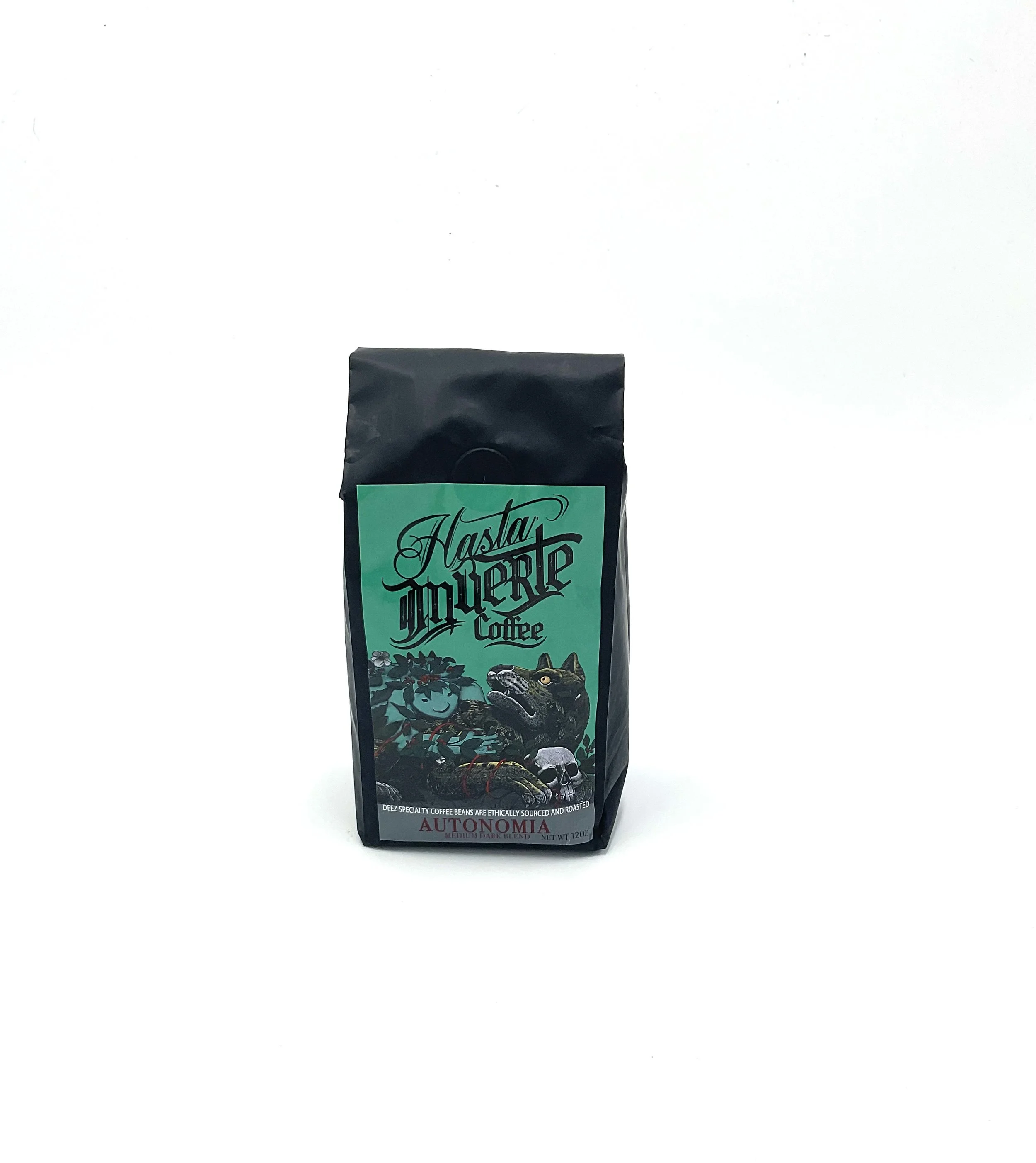 Hasta Muerte Organic Coffee 12 oz