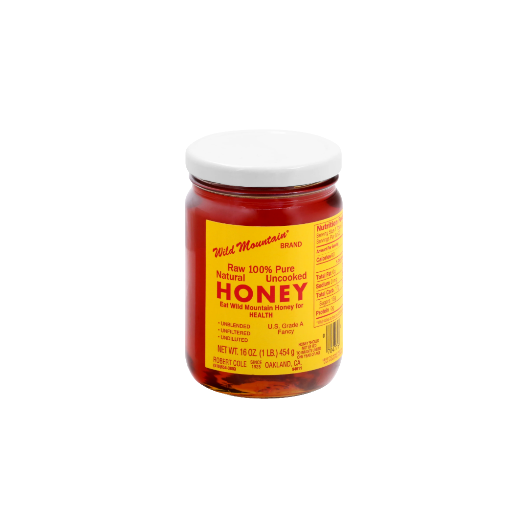 Wild Mountain 100% Pure Local Raw Honey