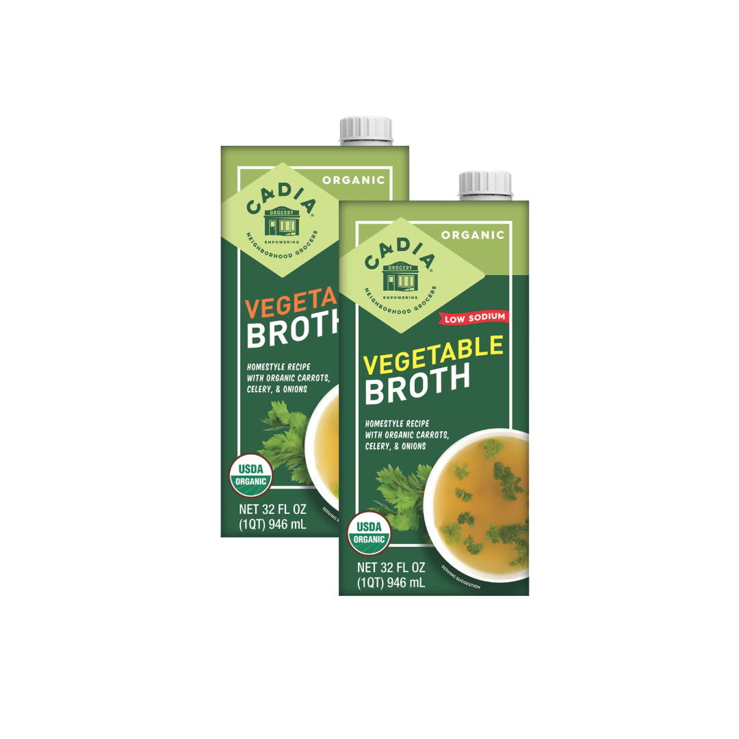 Cadia Vegetable Broth 1QT