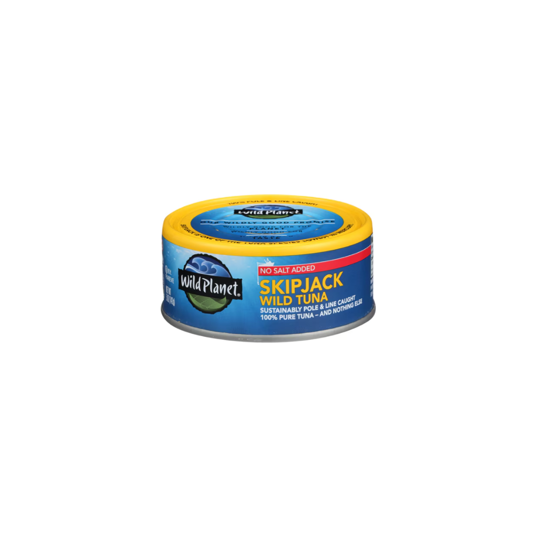 Wild Skipjack Tuna Canned