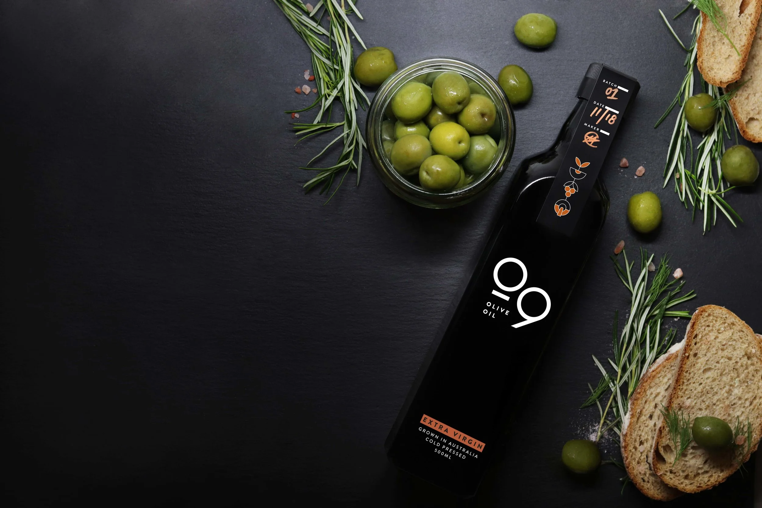 A ROBUST AND PEPPERY OIL, FROM THE RICH RED SOILS OF WOODEND