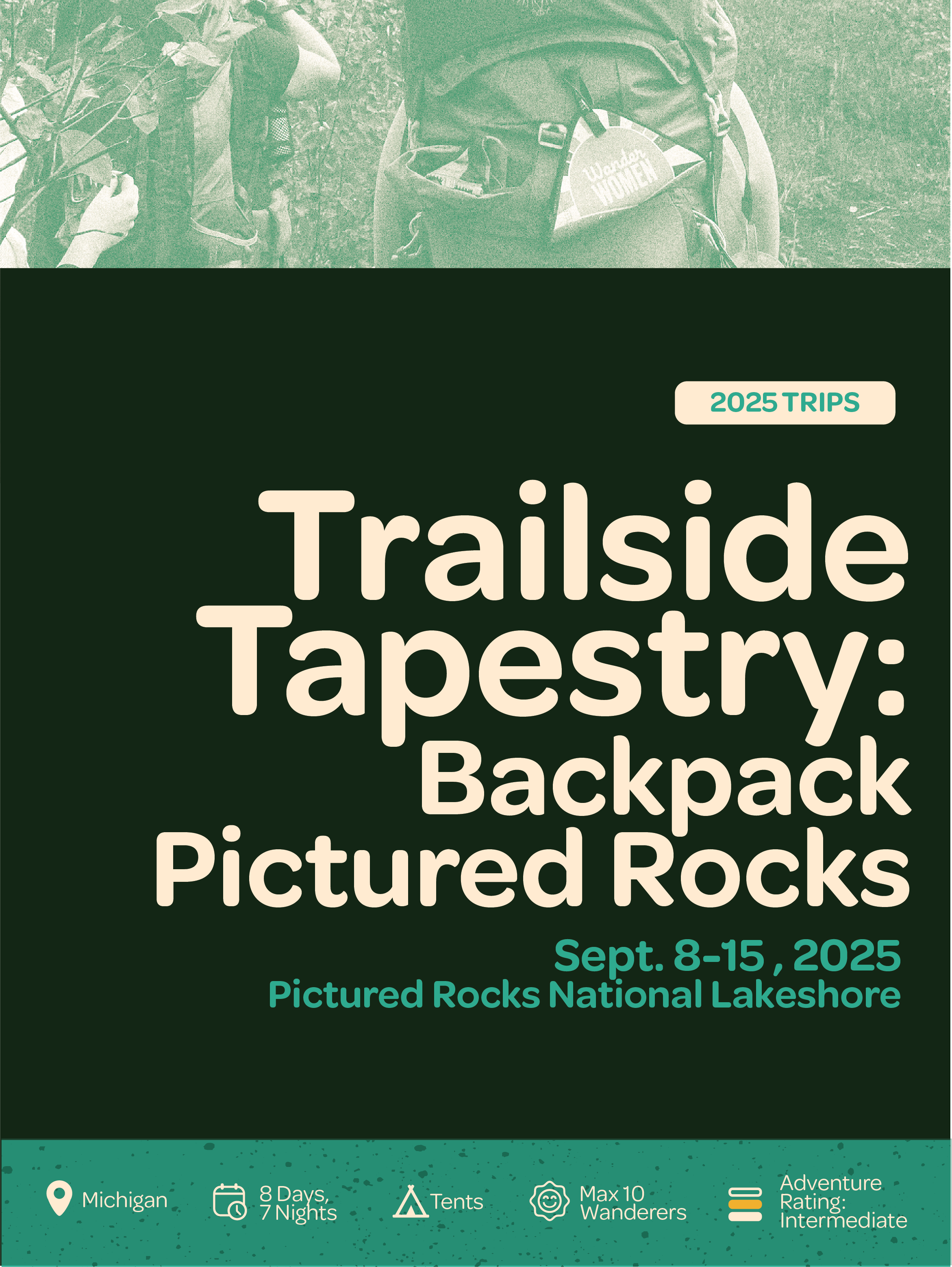 Backpacking Pictured Rocks National Lakeshore — Wander Women Midwest