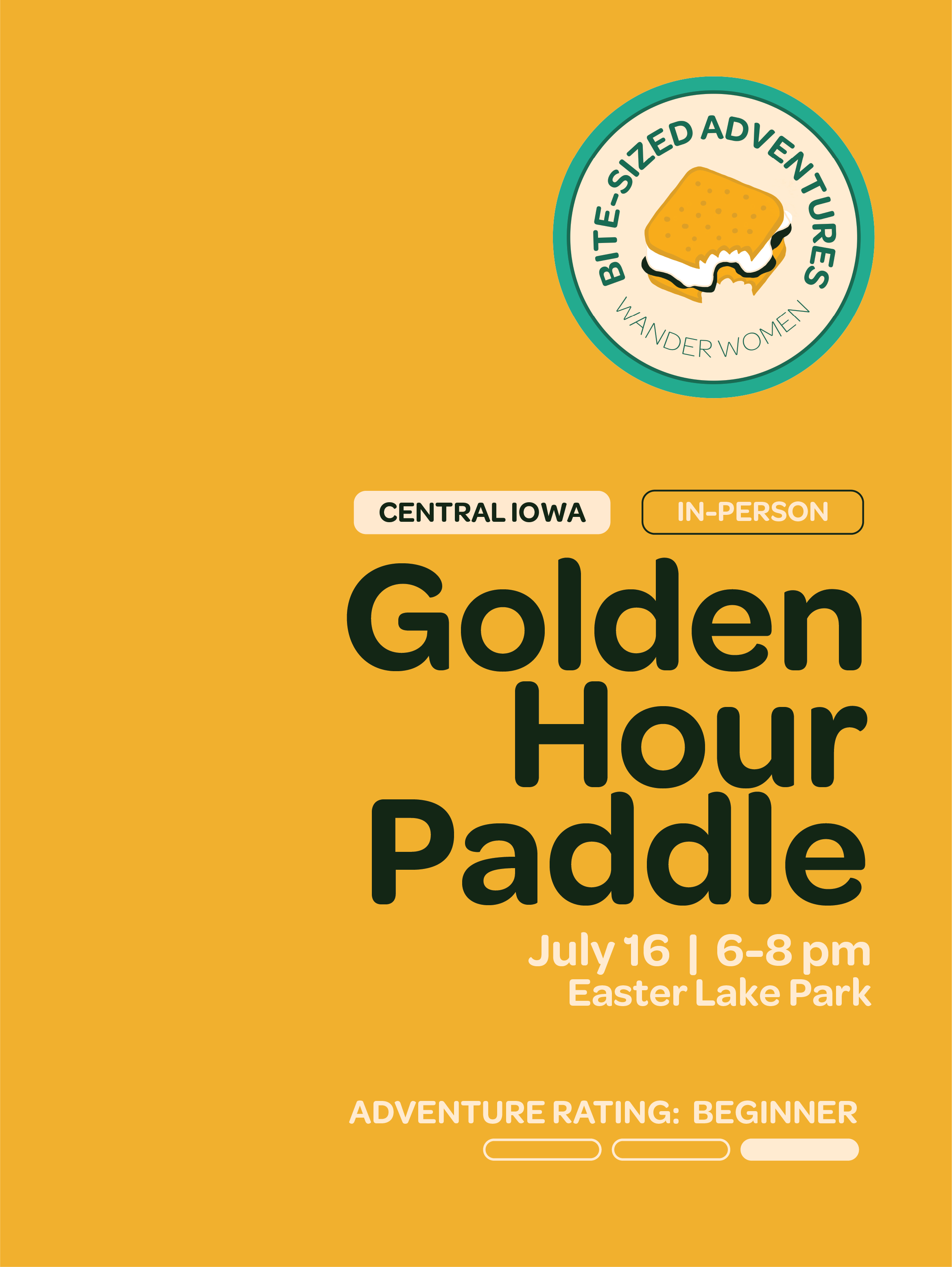 Golden Hour Paddle & Picnic at Easter Lake Park