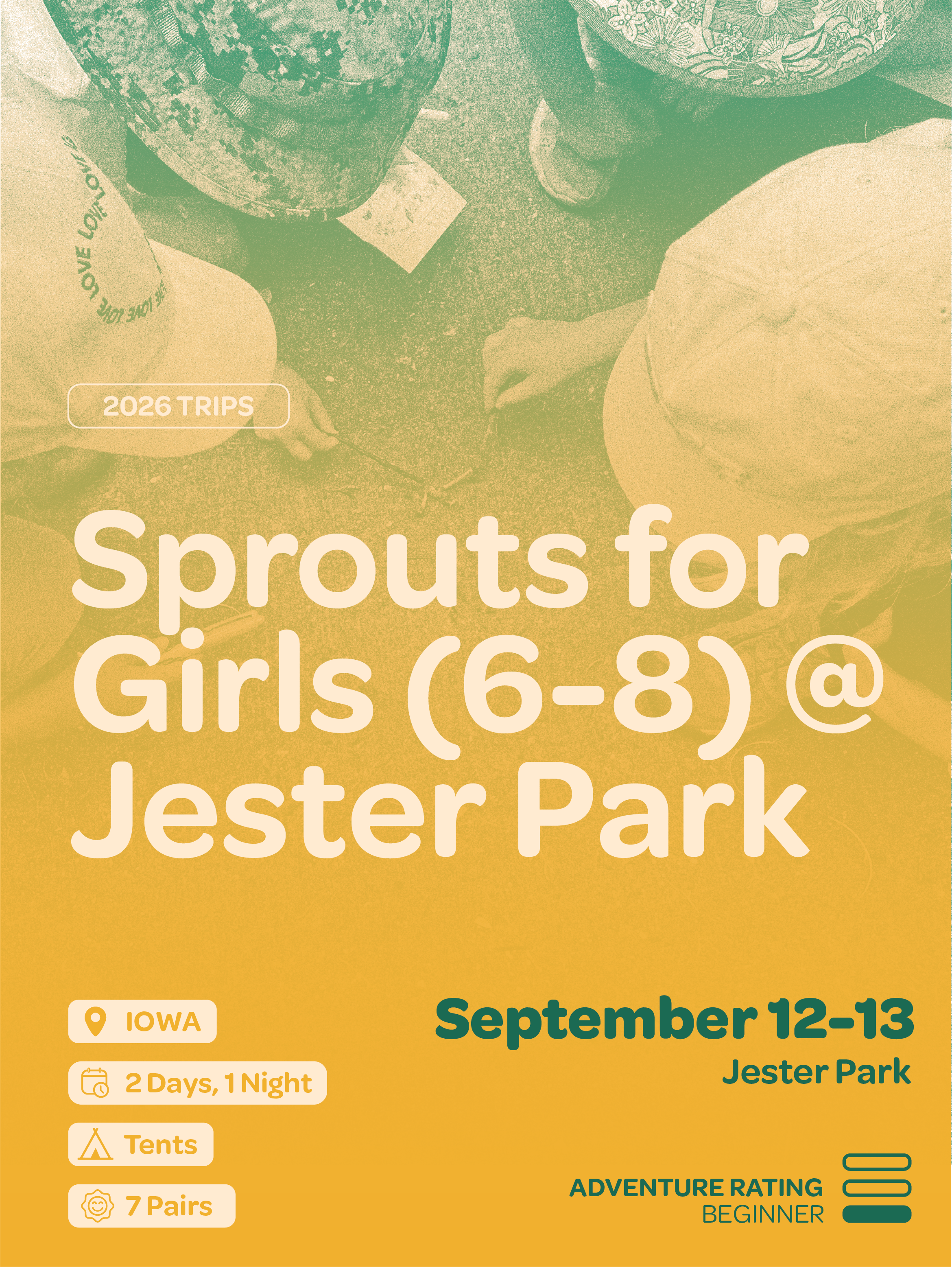 Sprouts for Girls (6-8) @ Jester Park