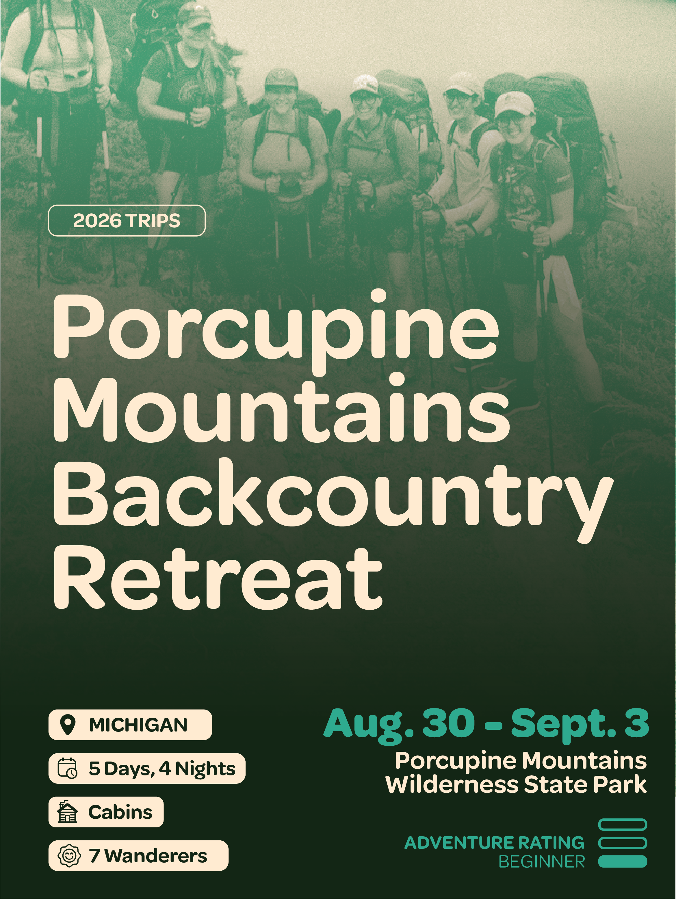 Porcupine Mountains Backcountry Retreat