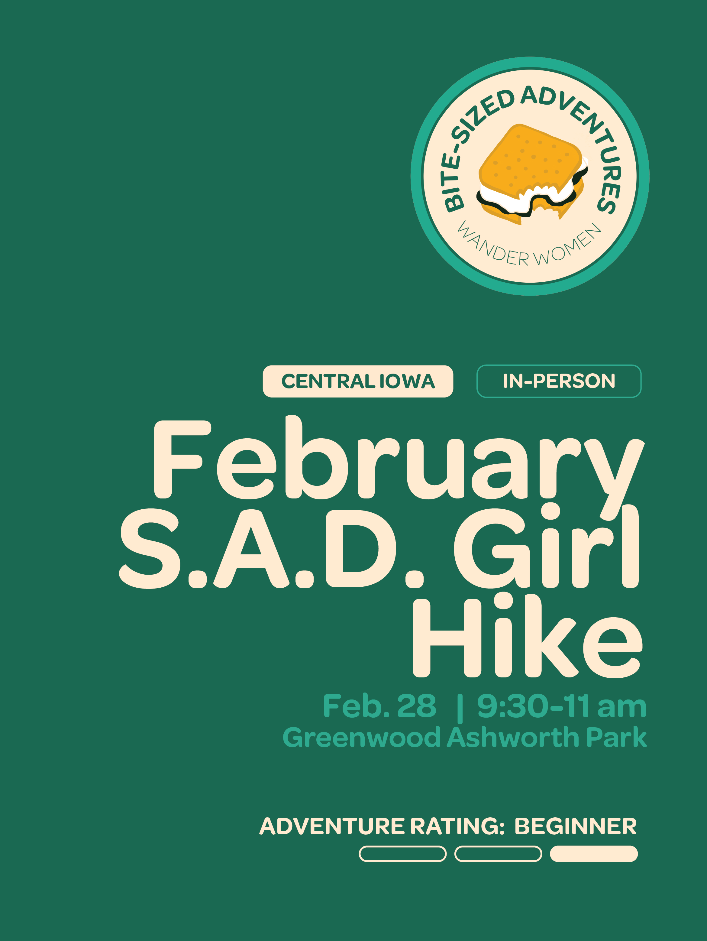 February S.A.D. Girl Hikes