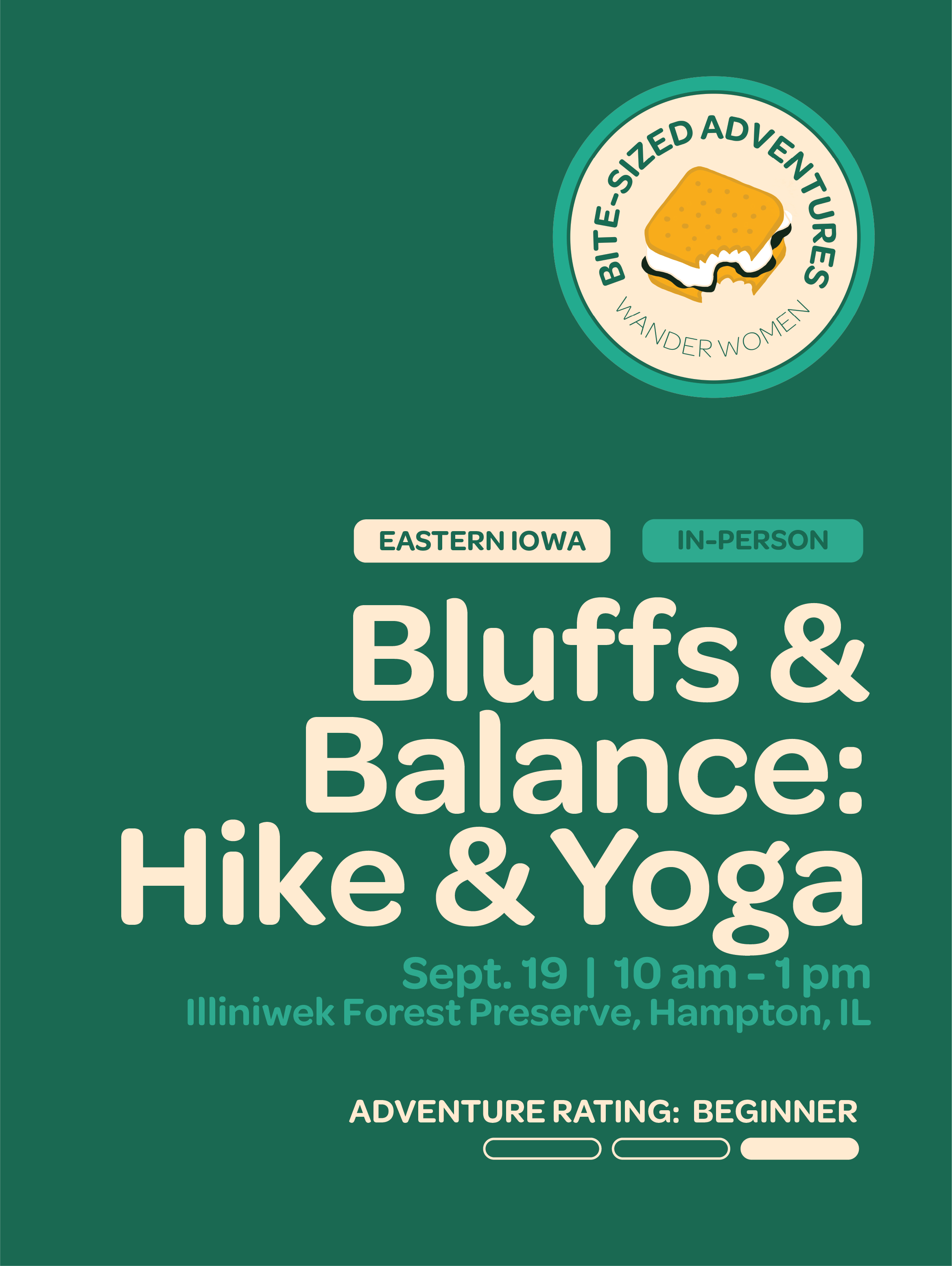 Bluffs &amp; Balance: Hike &amp; Yoga (Eastern Iowa)