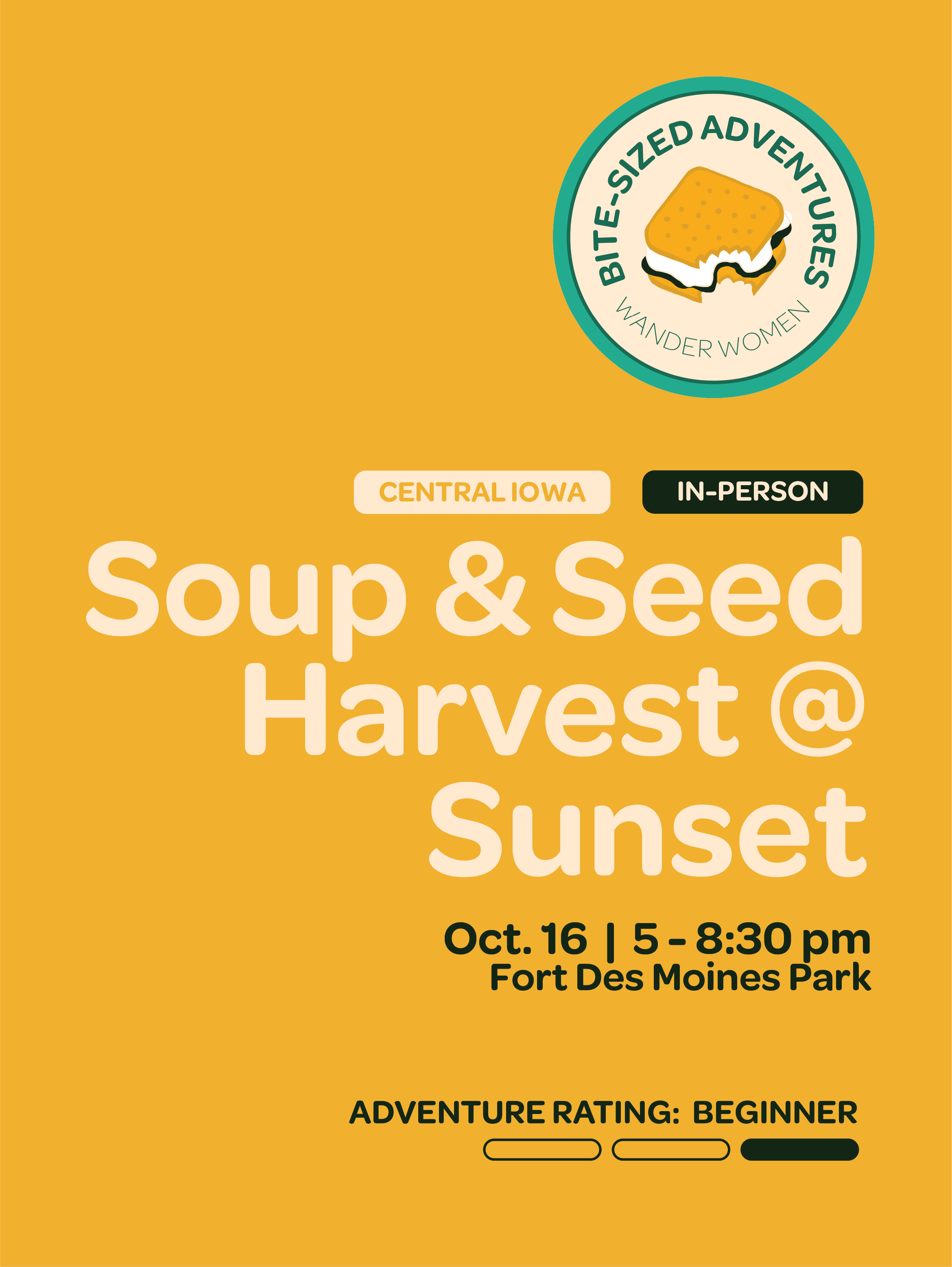 Soup &amp; Seed Harvest @ Sunset