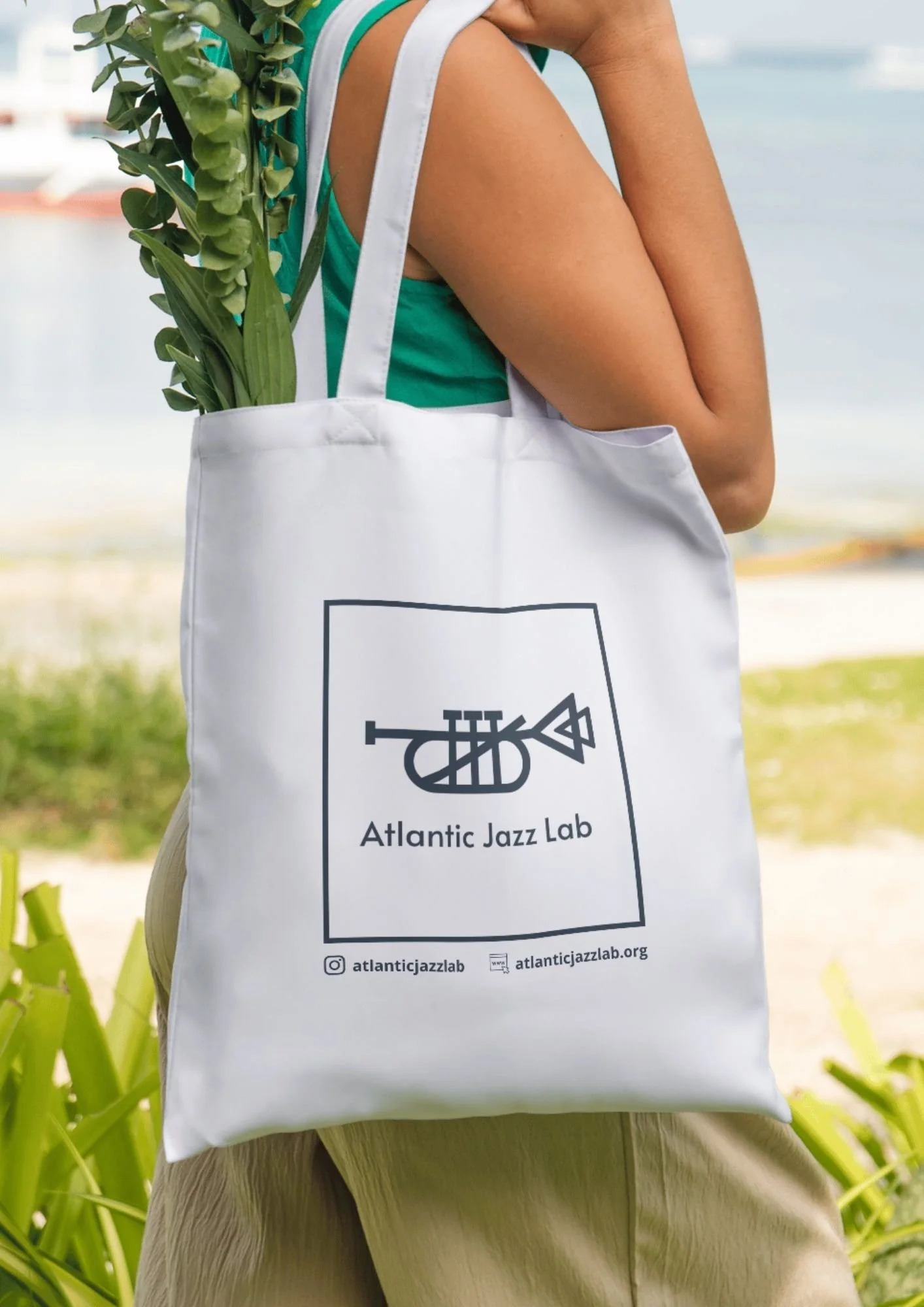 Bolsa de tela 'Atlantic Jazz Lab'
