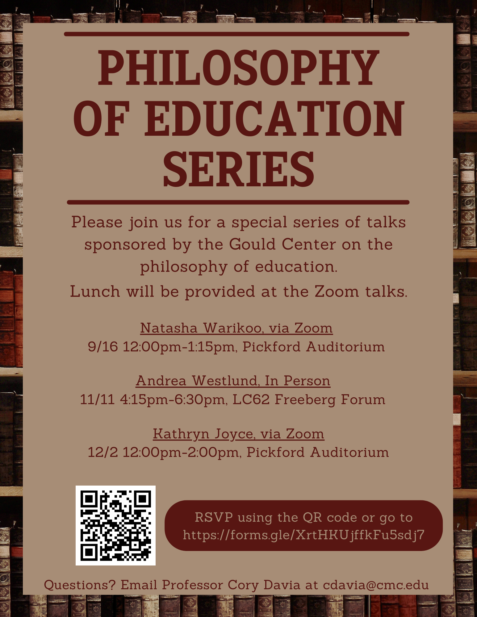 Philosophy of Education Series with Andrea Westlund