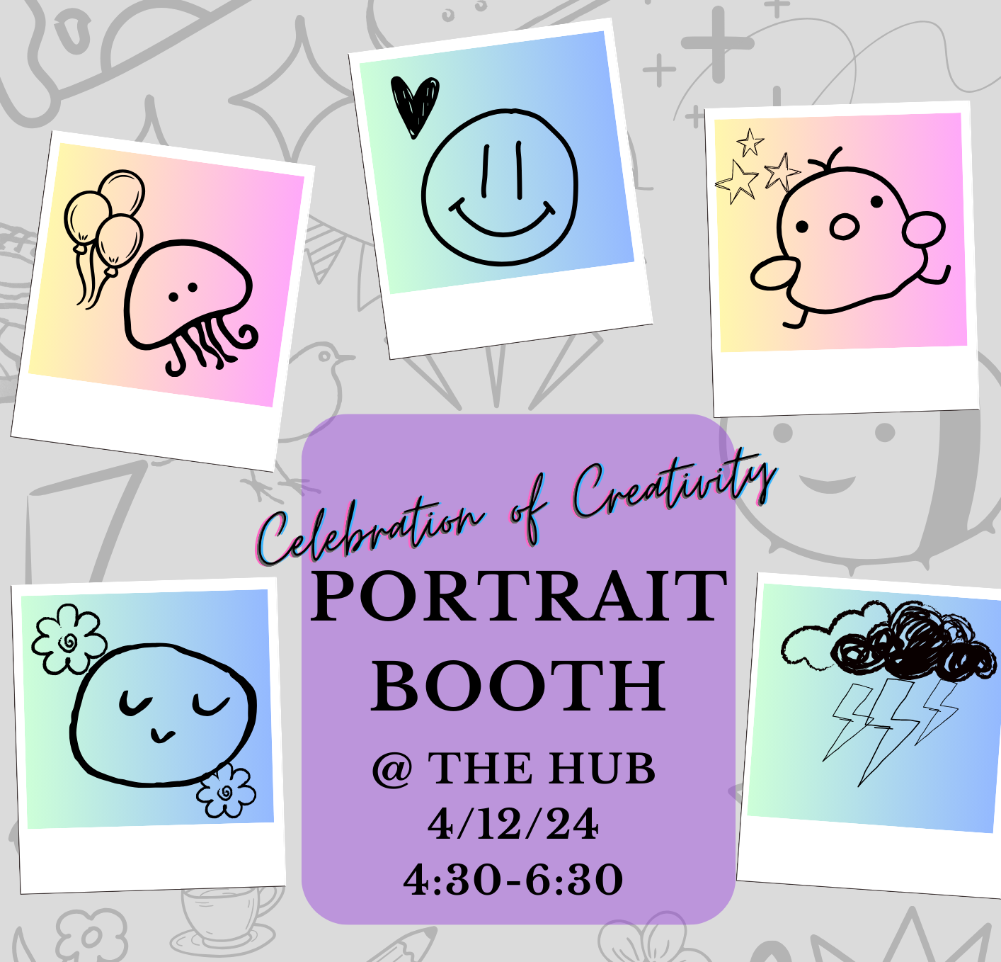 Celebration of Creativity: Portrait Booth