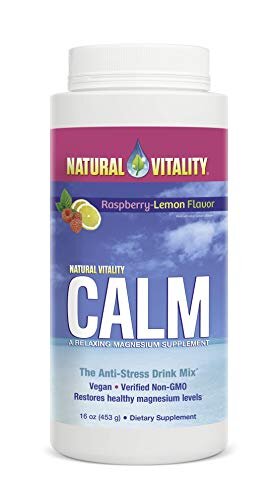 Calm: Magnesium Powder for Anti-Stress, Better Sleep &amp; Body Function, Aids Metabolism and &amp; Constipation