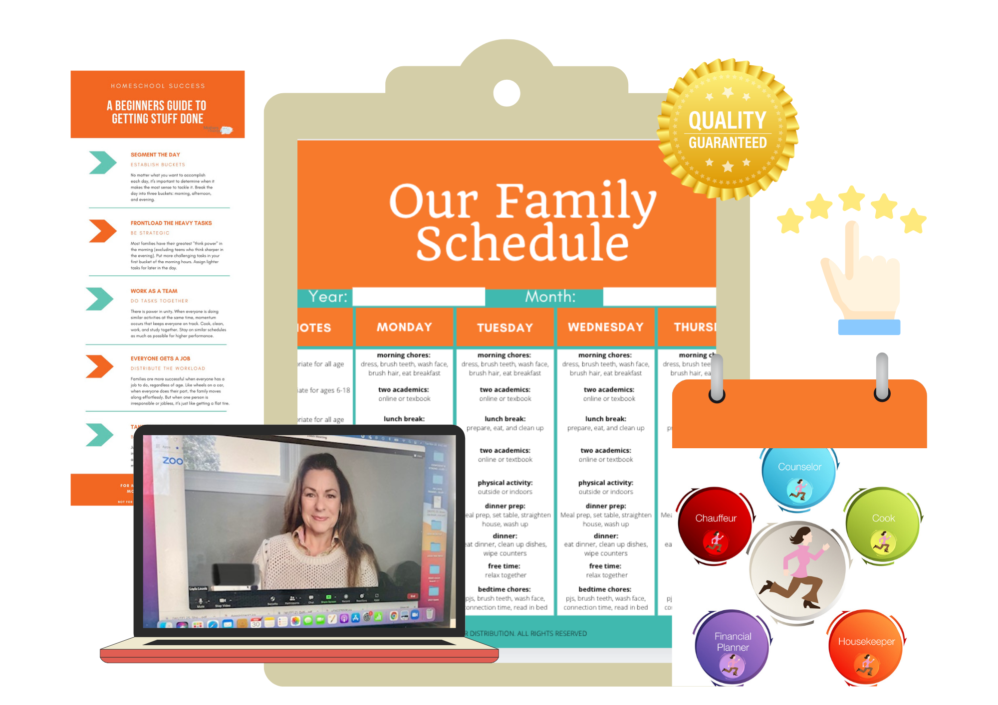 Homeschool Success: A Beginners Guide to Getting Stuff Done (Video Bundle)