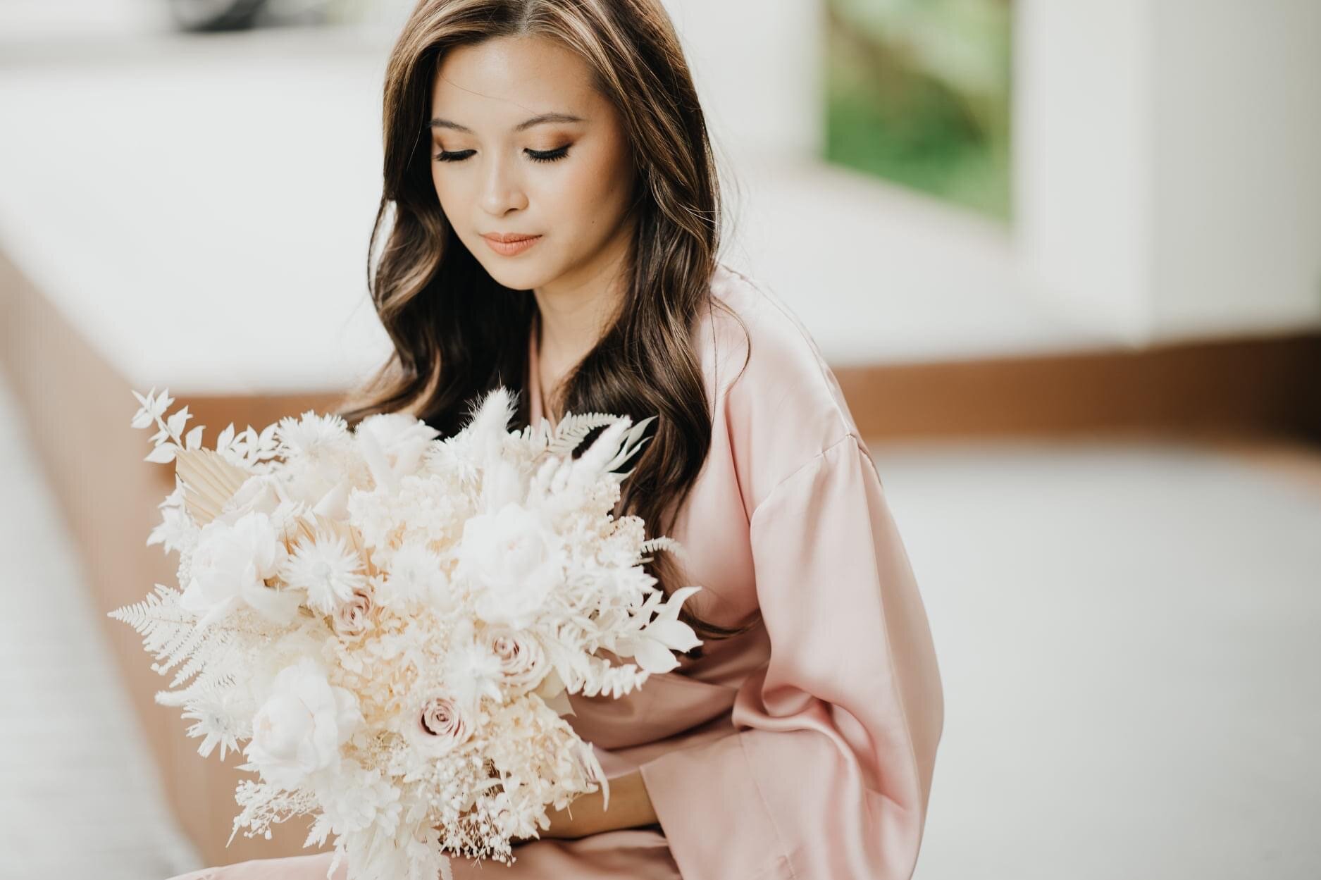 Hair and Makeup for Tagaytay Bride - Kristy