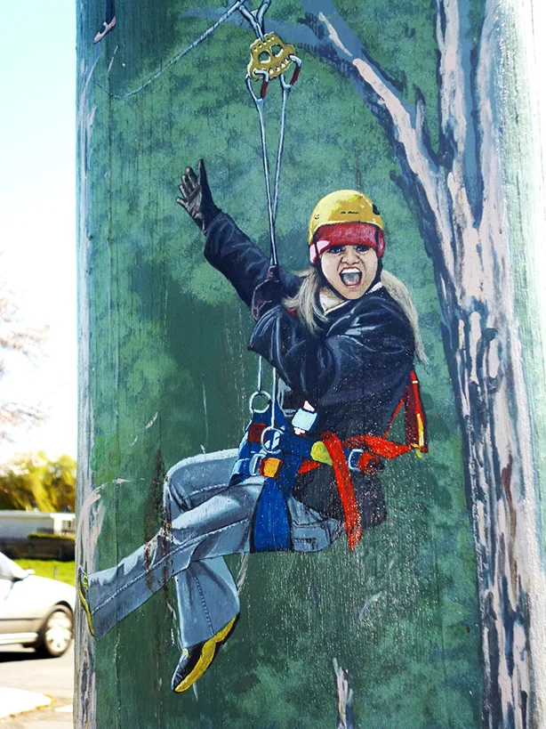 Street Art Lilydale, Tasmania