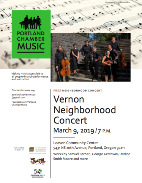 Portland Chamber Music Free Concert