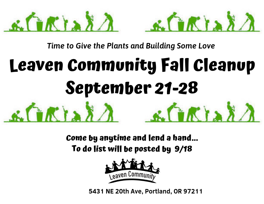 Leaven Community Fall Clean-Up
