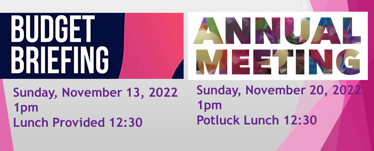 Annual Meeting Part 1