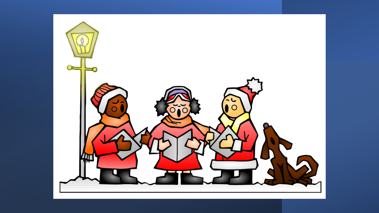 CANCELLED: Christmas Potluck and Caroling