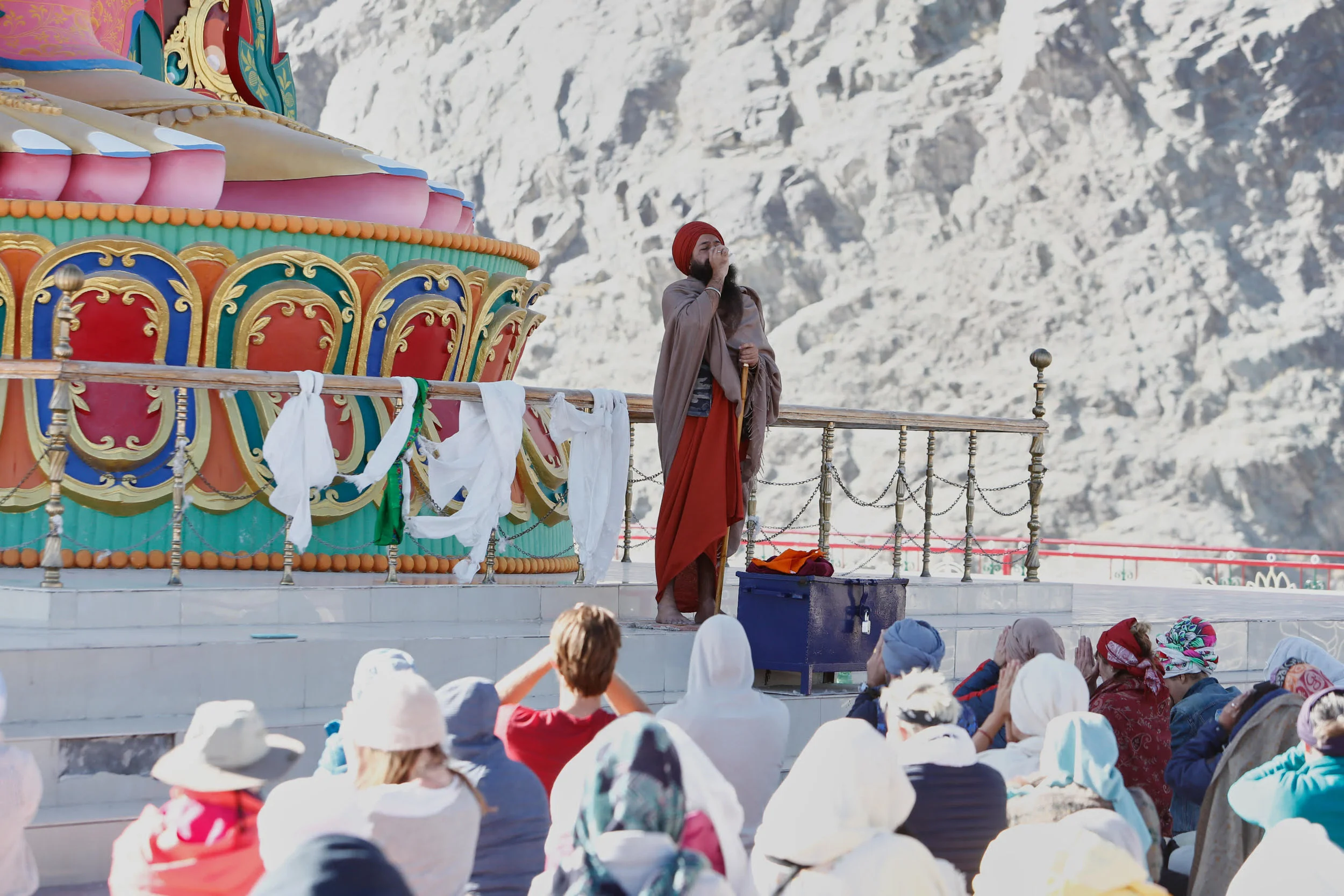 Yogi Amandeep participates in many guided meditation tours as well as programs and appears on multiple media outlets to share his teachings.