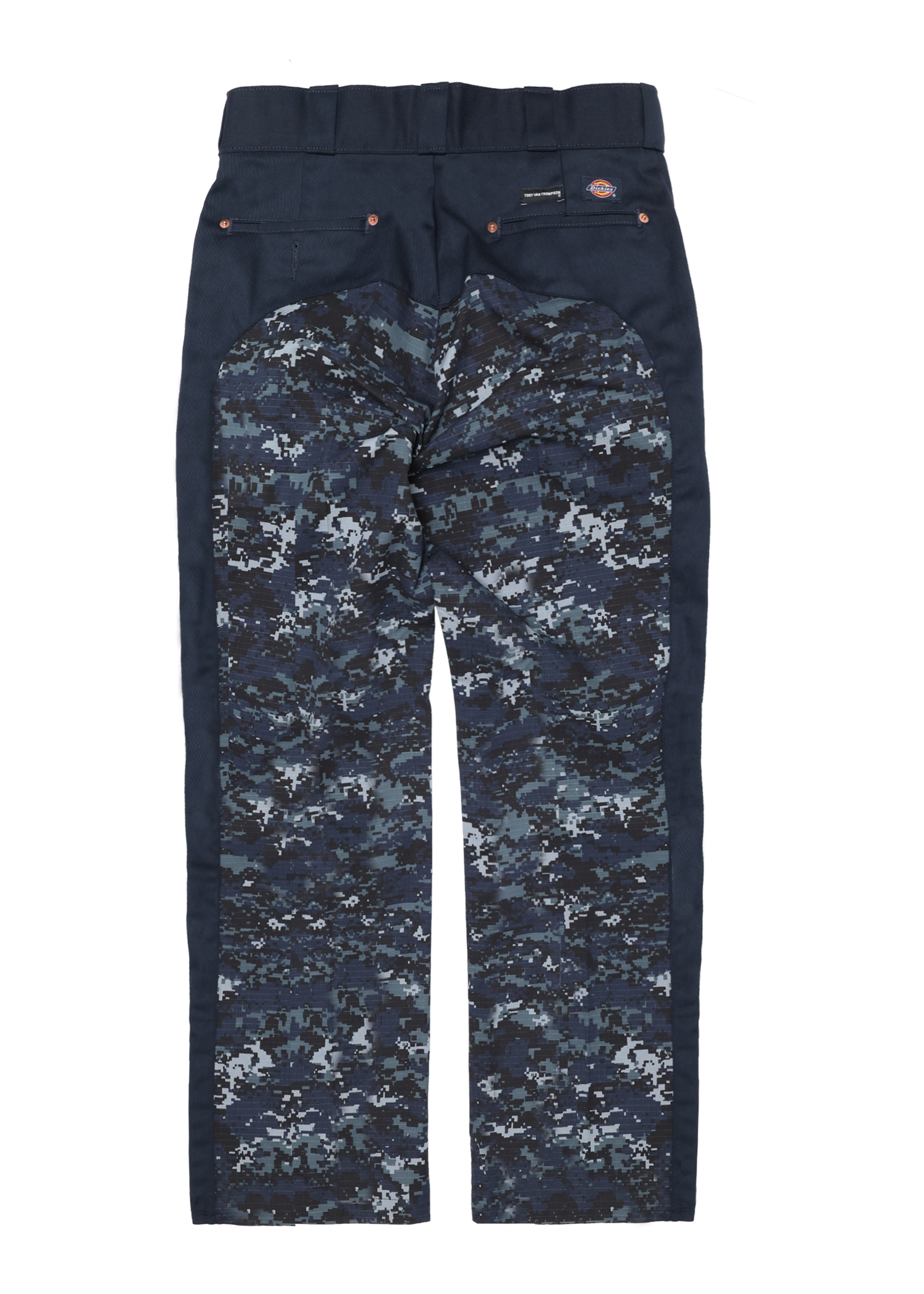 Digital Camouflage Dark Navy_ Navy