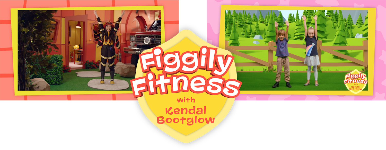 The Fo-Fo Figgily Show Healthy Eating Tip with Kendal Bootglow Stretching