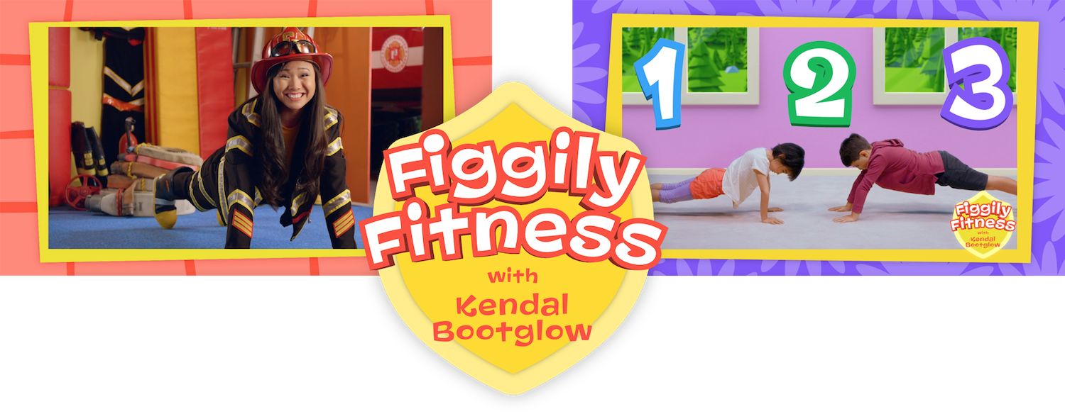 The Fo-Fo Figgily Show Healthy Eating Tip with Kendal Bootglow Push-Ups