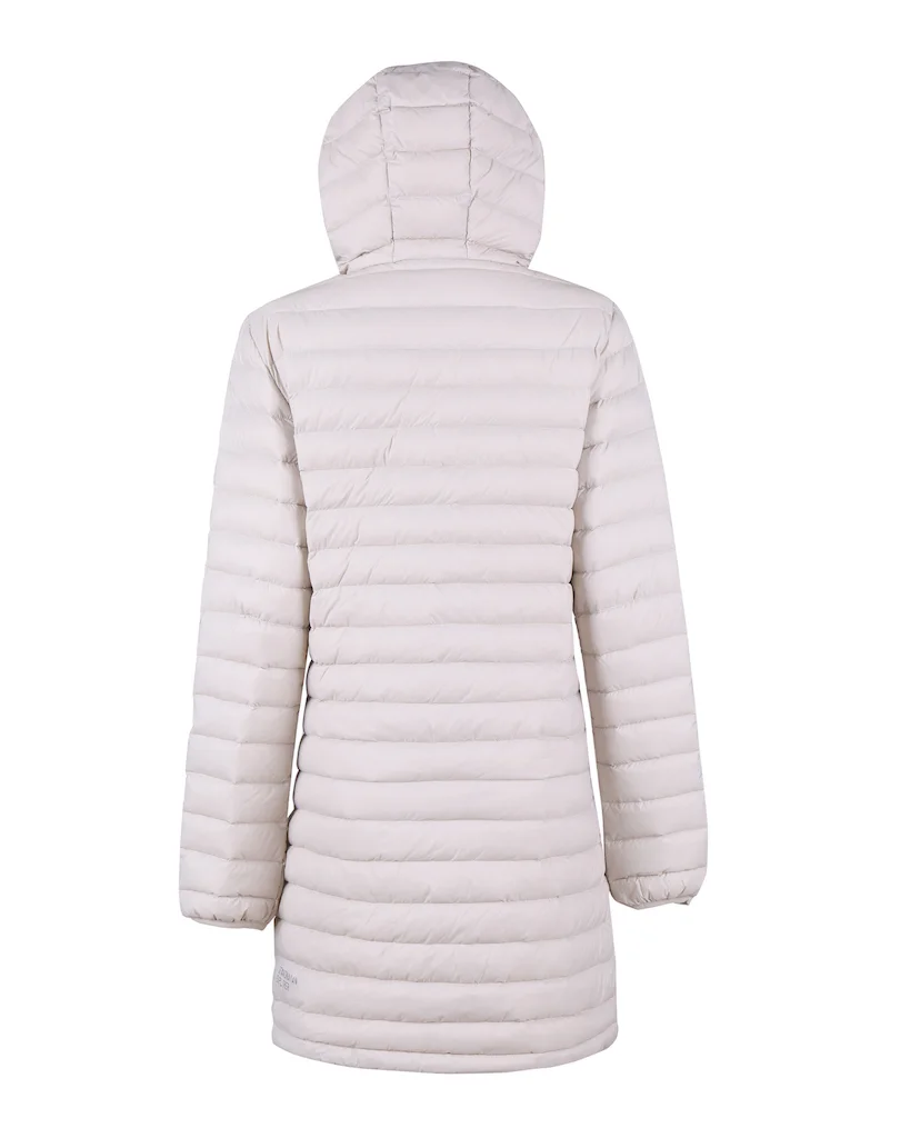 Scandinavian Explorer Long Down Jacket Women Beige