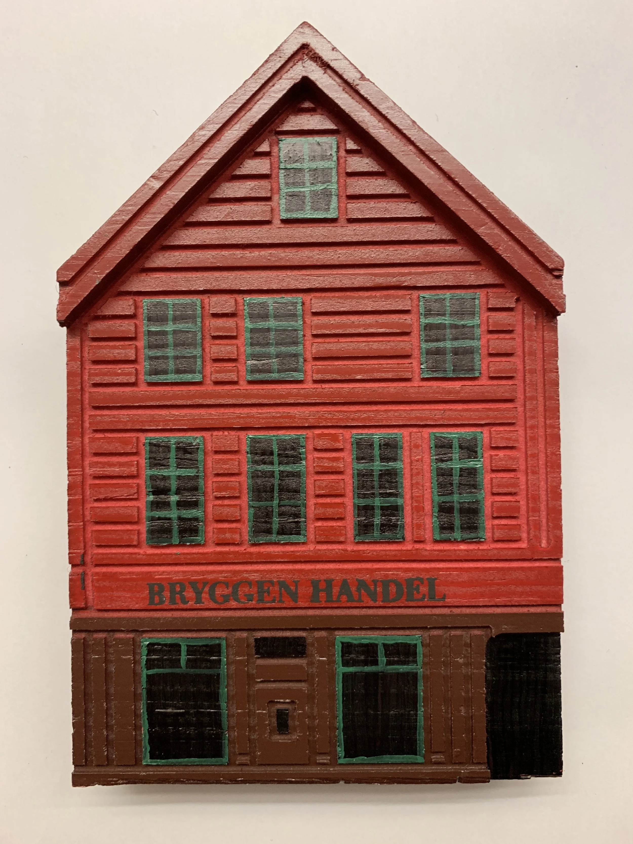 Berle Bryggen Wooden House Bergen Bryggen Handel