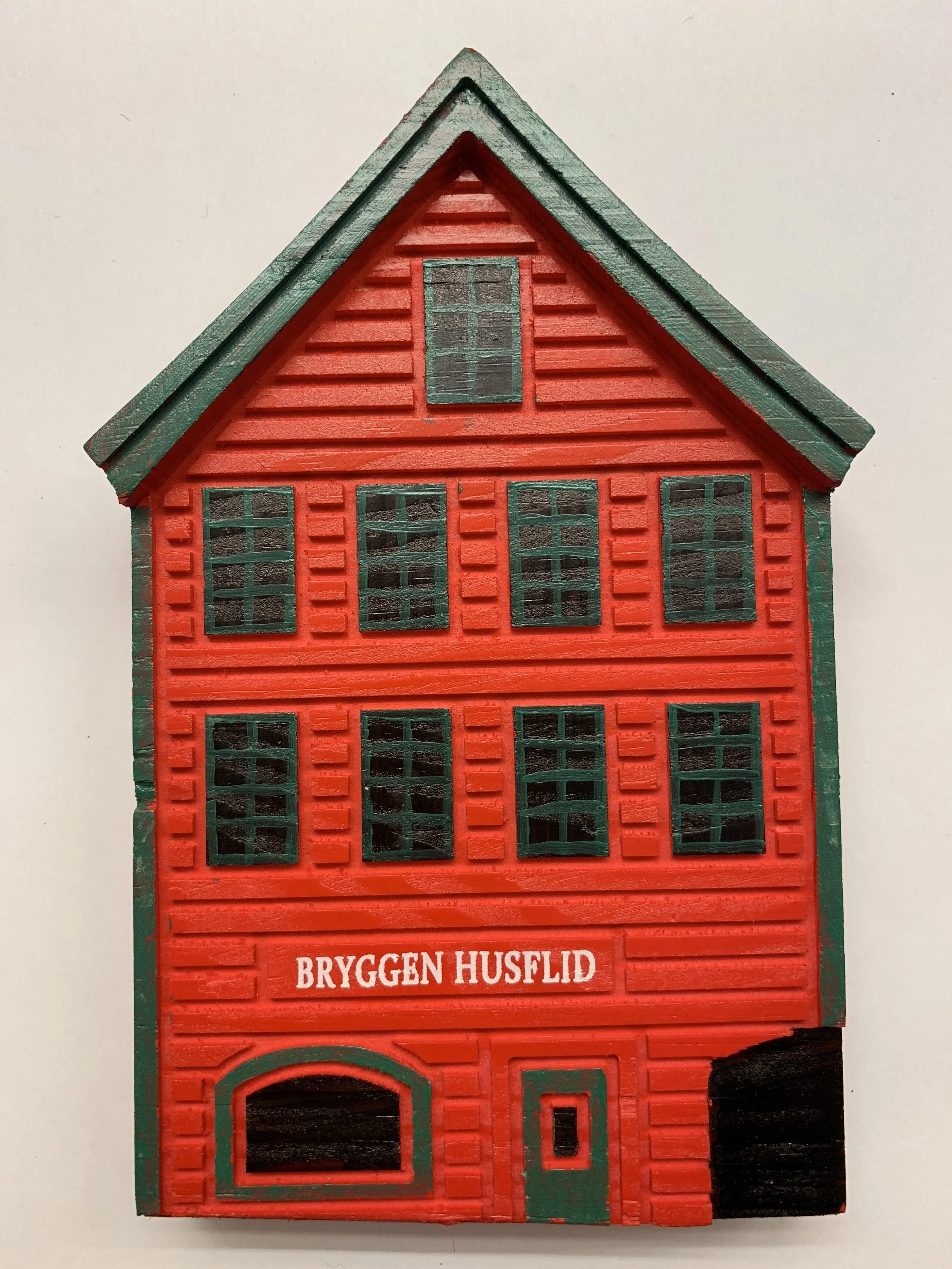 Berle Bryggen Wooden House Bergen Bryggen Husflid