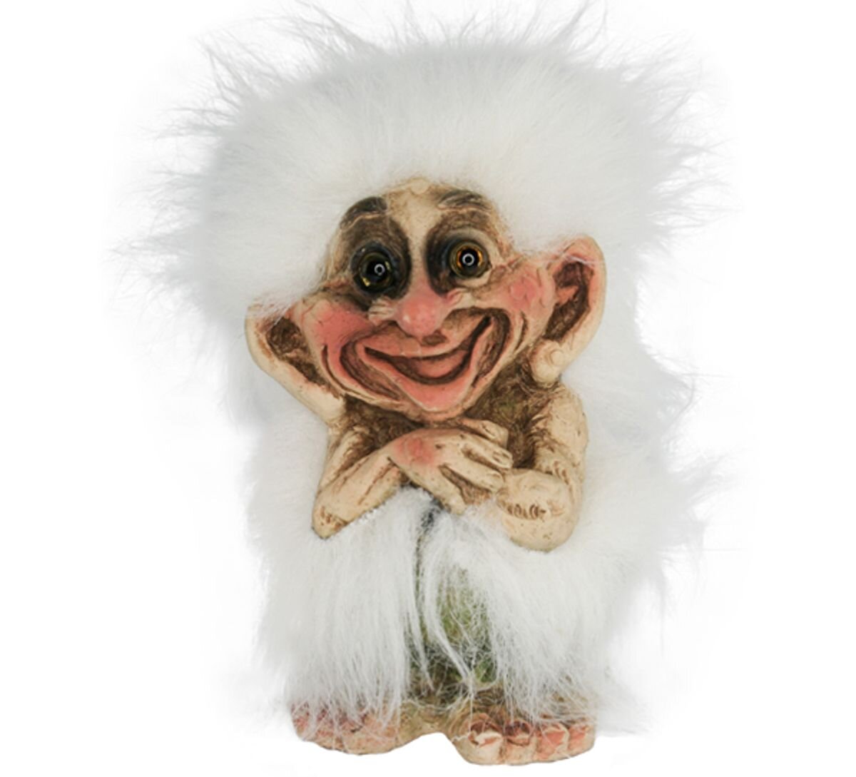 Troll with lots of white hair