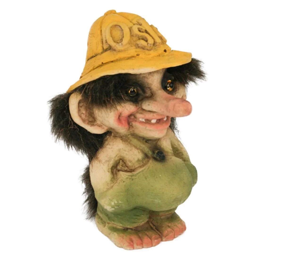Troll with fishing hat (and name of city)