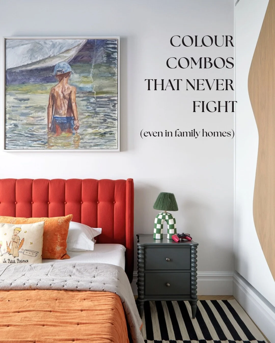 Choosing colours for a child&rsquo;s room often feels harder than it should&hellip;🎪🚀🧸

In fact, so many family homes feel overwhelmed not because of toys or organised mess but because colours begin competing for attention.

Even when every piece 