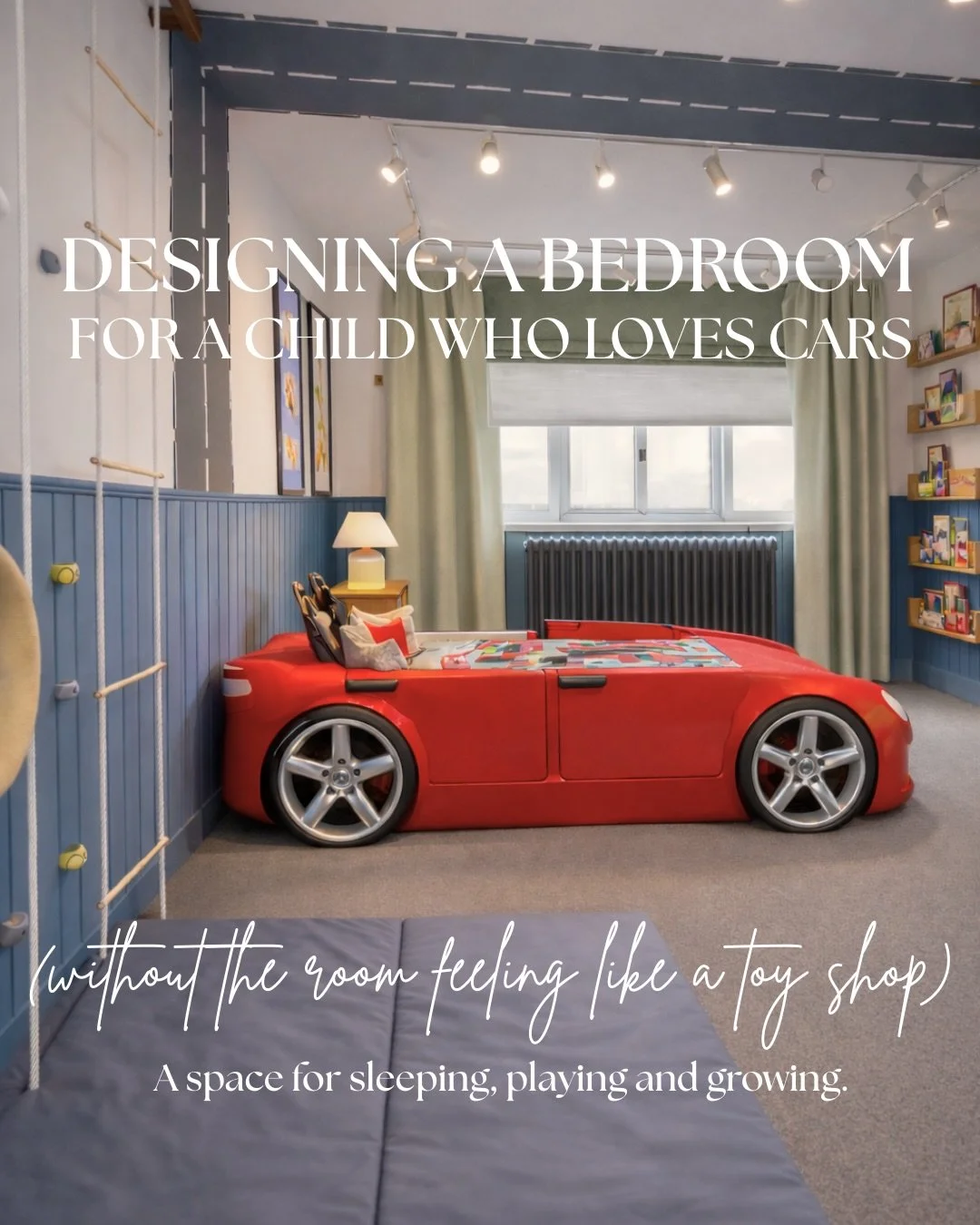 Designing children&rsquo;s bedrooms is always a balance&hellip; 🚕 Children want spaces that feel exciting and personal!! Parents want rooms that still feel calm, organised and practical !!!

For Phillip&rsquo;s bedroom the starting point was clear, 