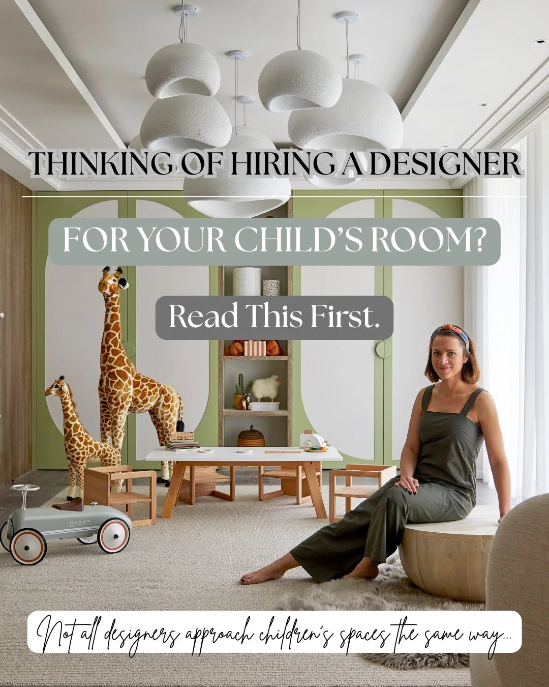 Children&rsquo;s spaces are some of the most rewarding, and most complex, rooms to design ❤️ They need to be safe, practical, adaptable, and still feel calm and beautiful for the whole family. They also need to encourage play, host toys of all shapes