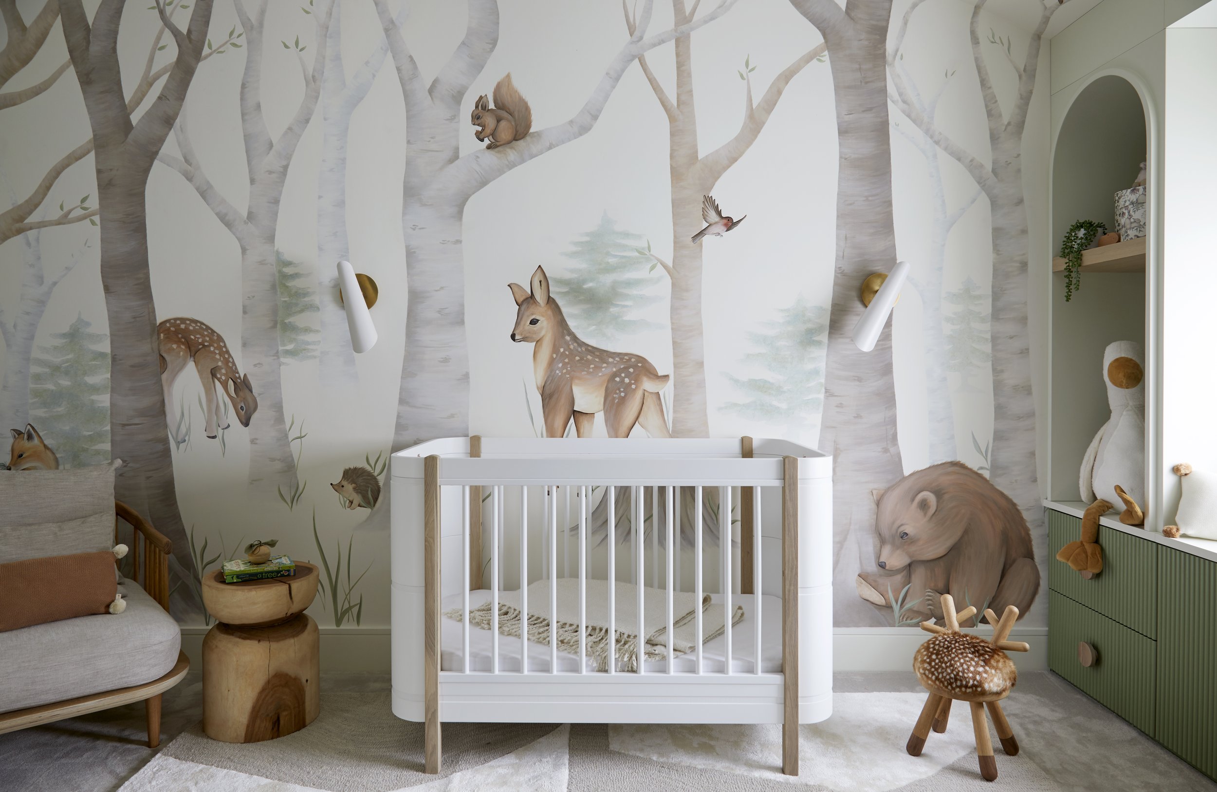 Woodland Themed Nursery Design