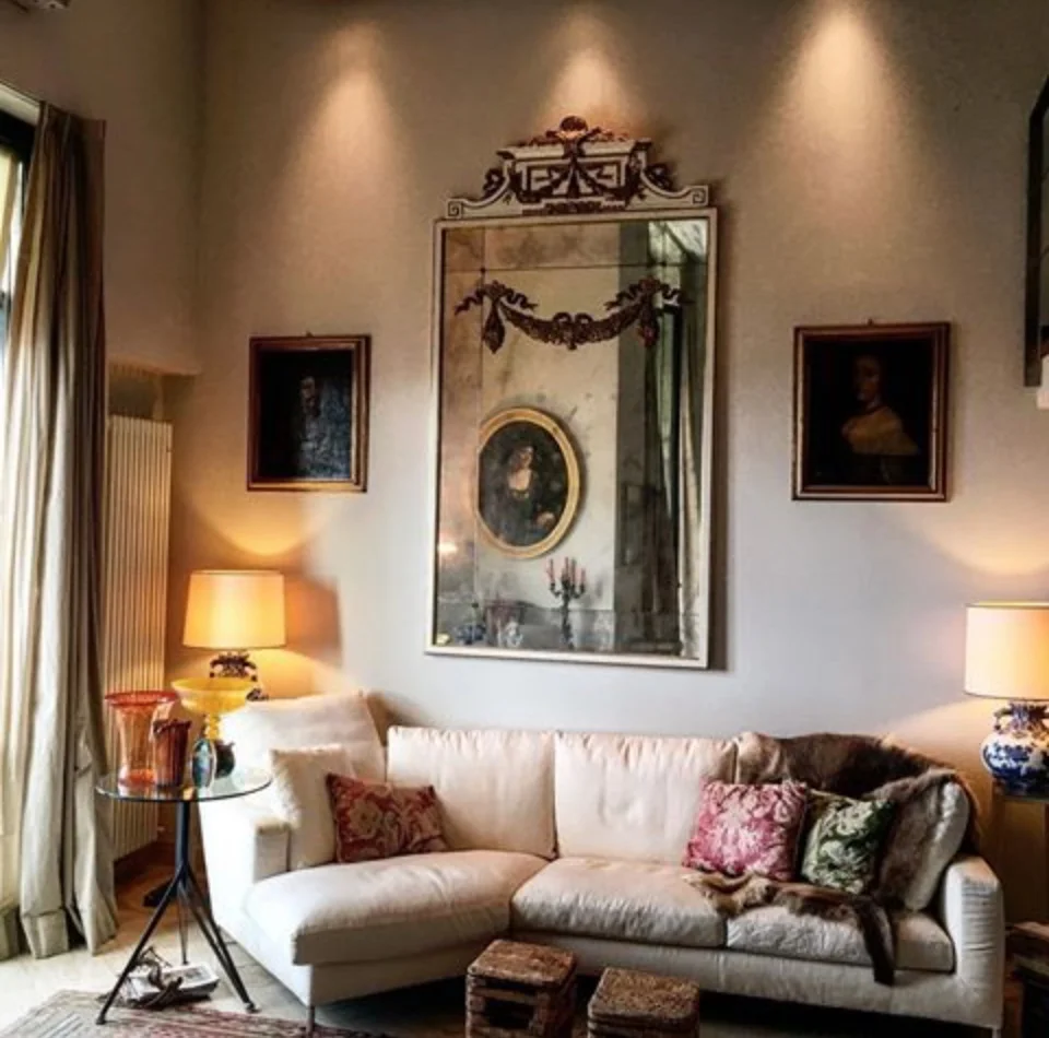The majesty of antiques & contemporary… glass, linen,fur, silk, nylon and porcelain.