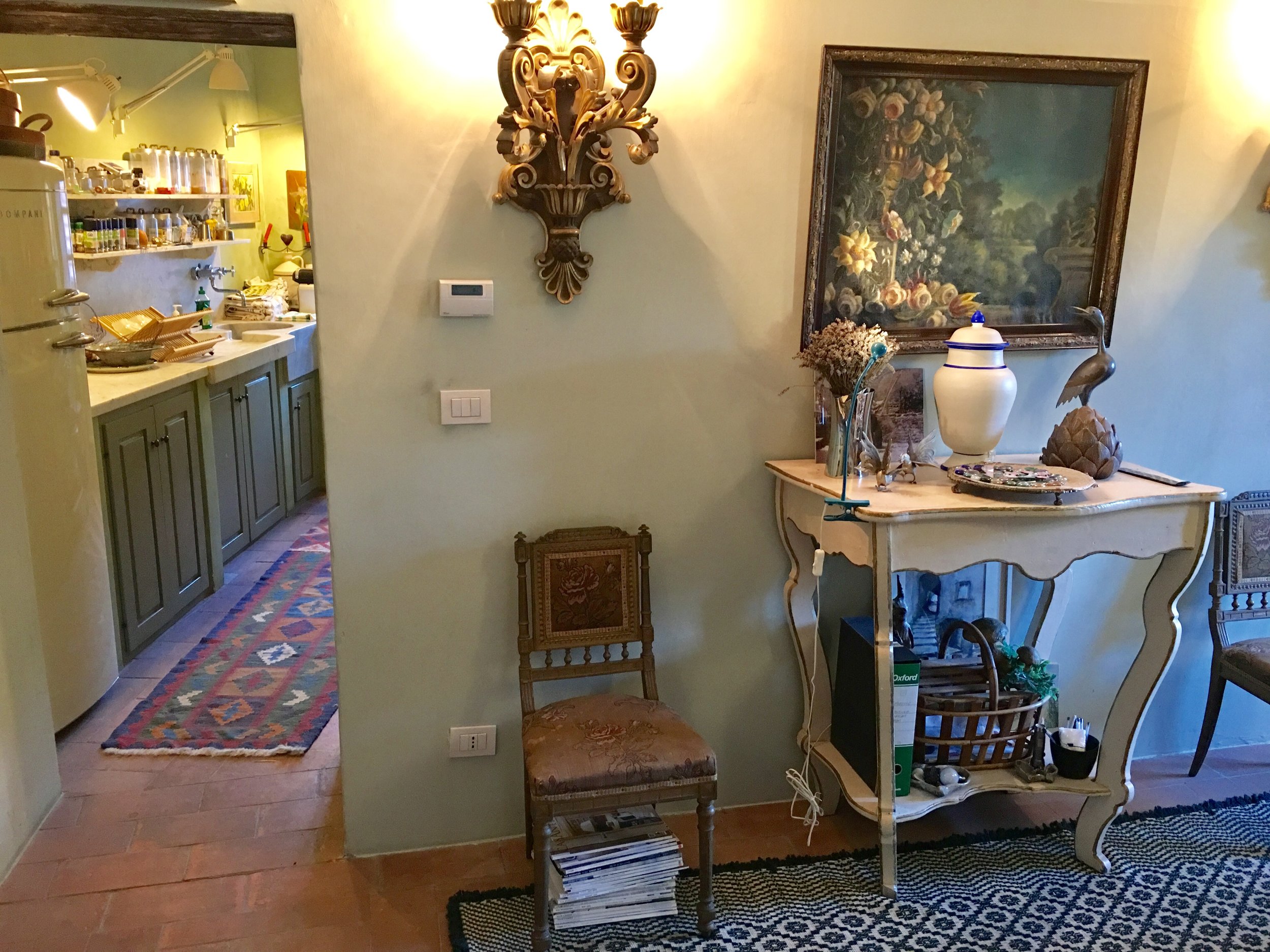 From the Entrance looking towards the Kitchen.