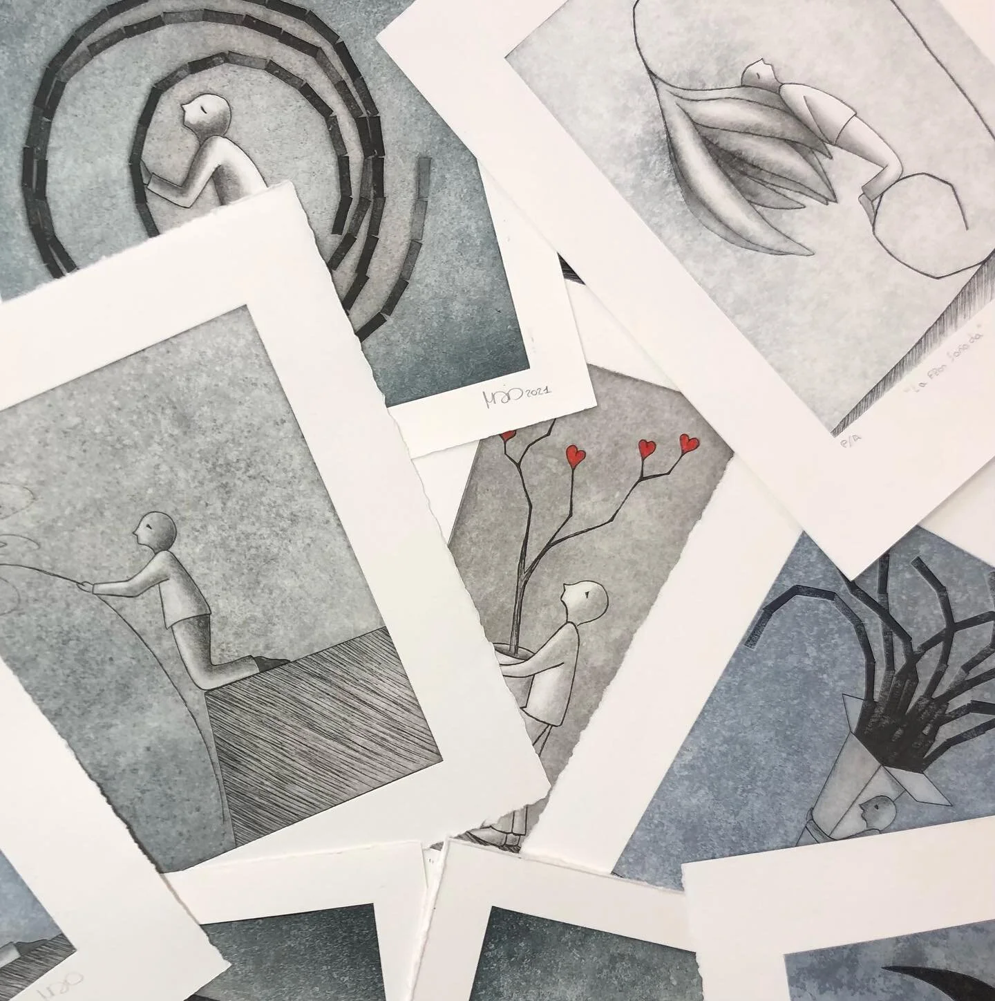 Grabados. Pruebas de artista.

#printmaking #engraving #grabado #pruebasdeartista #figurativeart #contemporaryfigurativeart #artefigurativo #flor #luna #mundointerior #innerworld #wesingulartartist #wesingulart #walltic