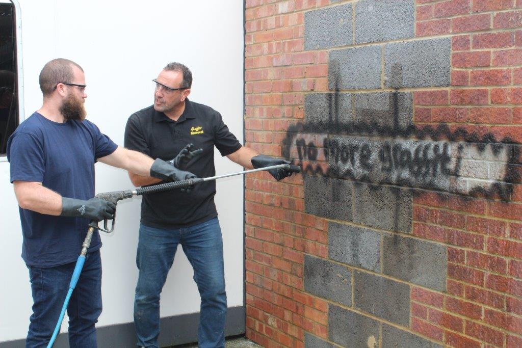  Learn how to remove graffiti from all surfaces on one of our training days   Graffiti Removal Training    View Courses  
