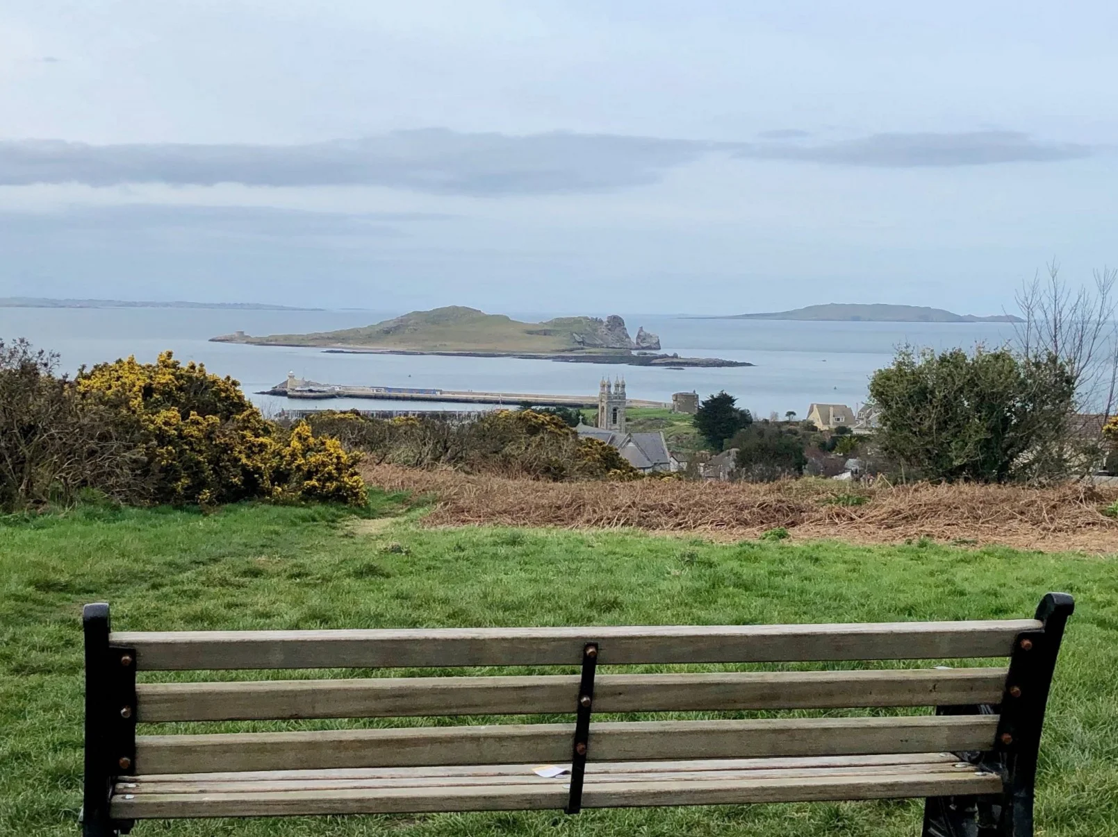 A Moment on the Thinking Bench