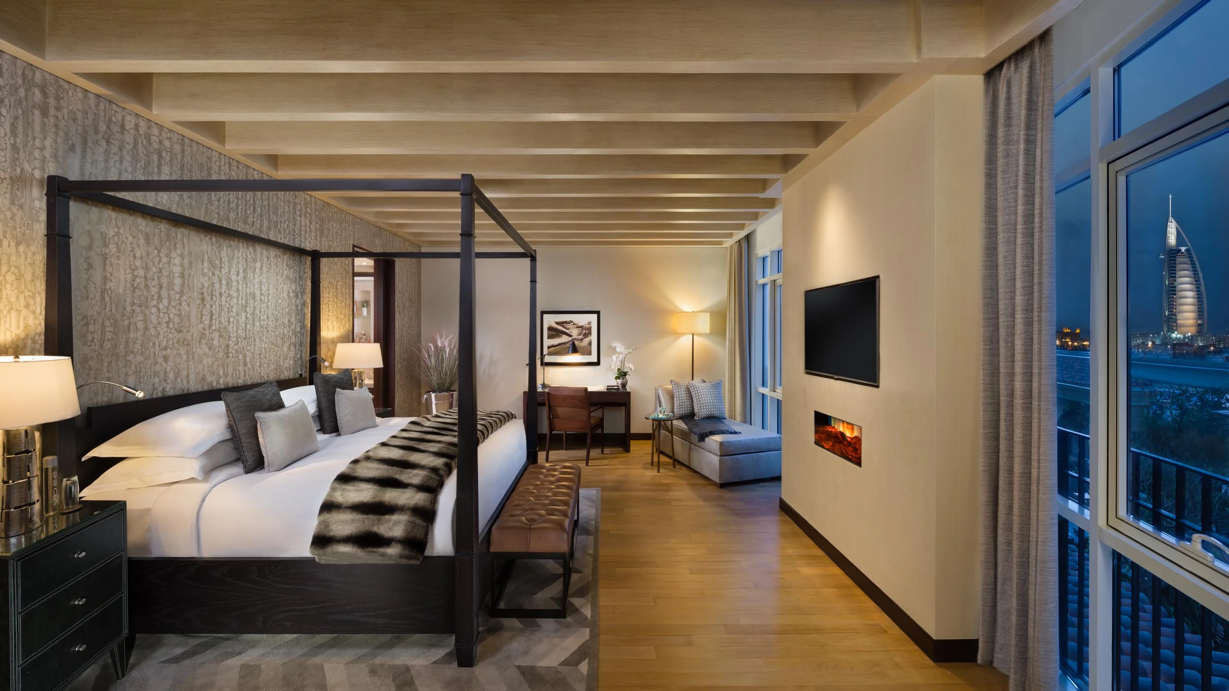 SKI Chalet Master Bedroom