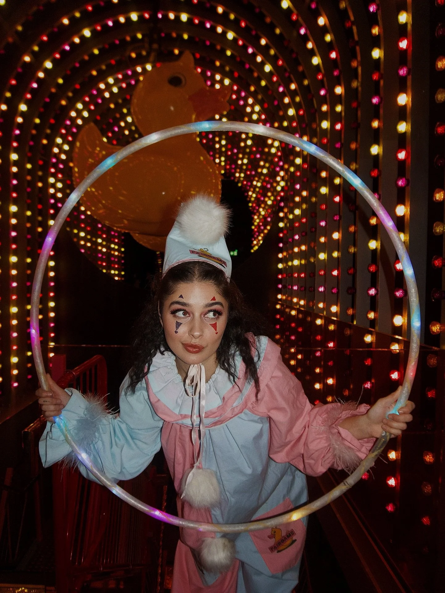 clocking in to the best job at @wearefairgame 🪩💖✨